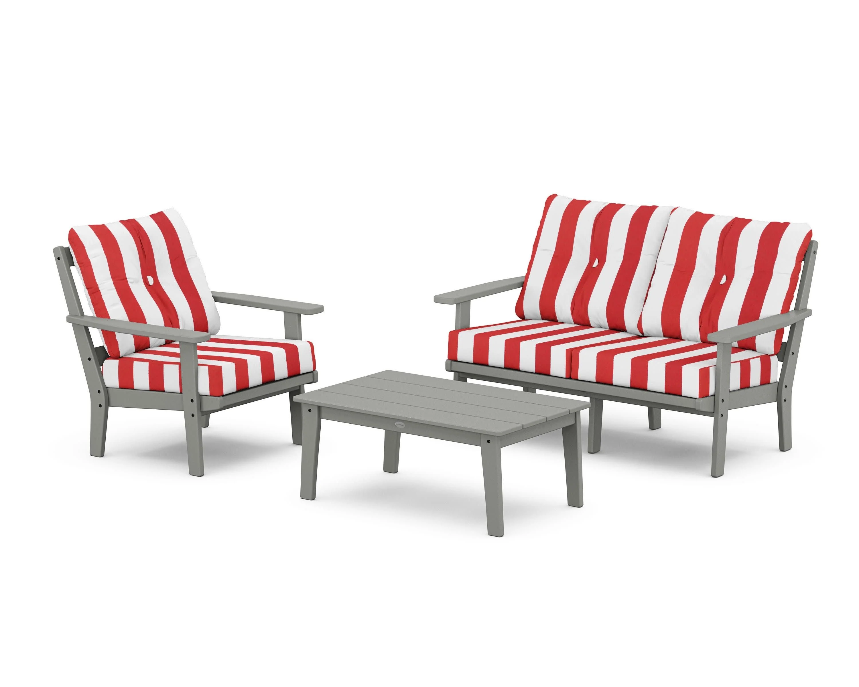Oxford 3-Piece Deep Seating Set with Loveseat - Image 191