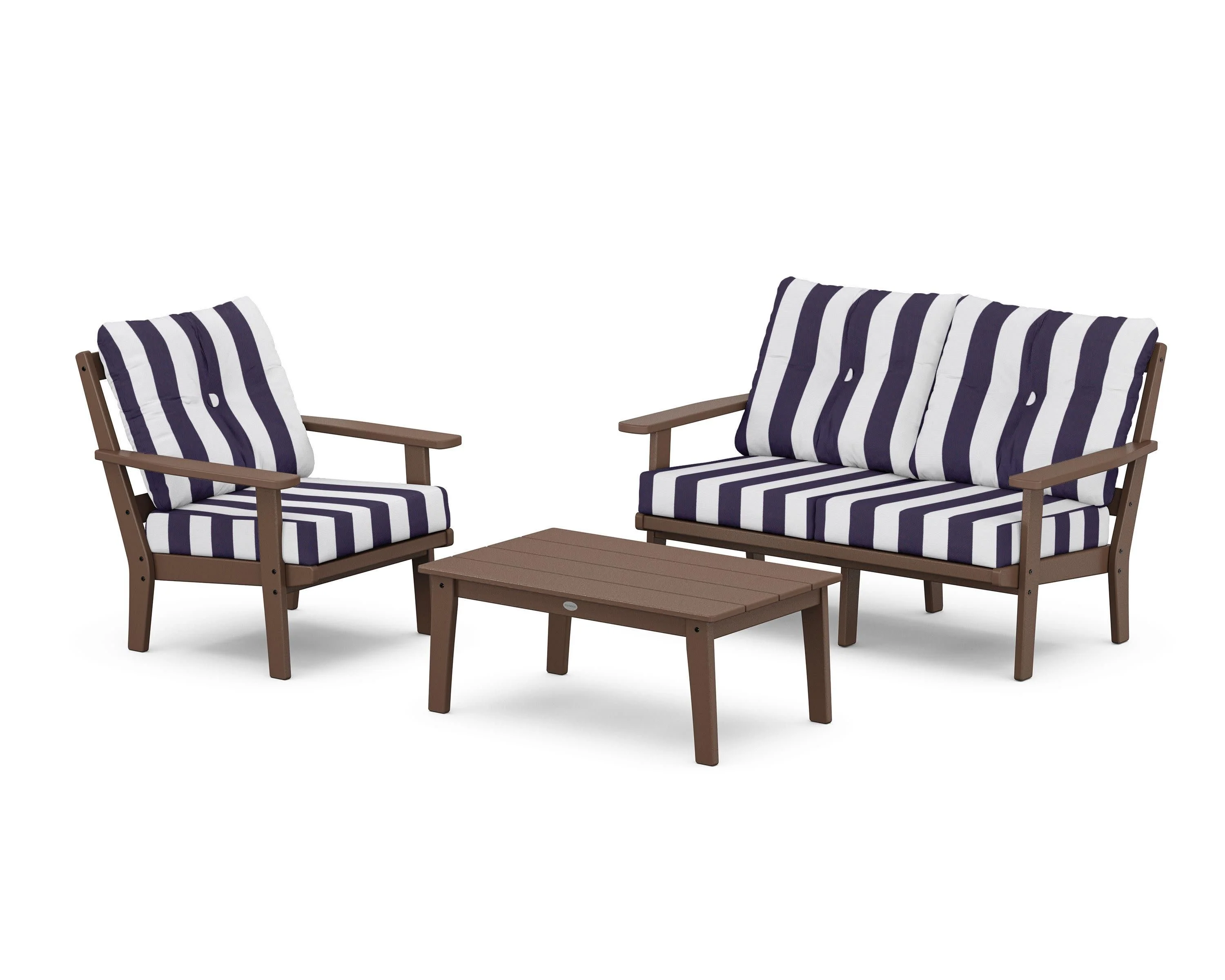Oxford 3-Piece Deep Seating Set with Loveseat - Image 202