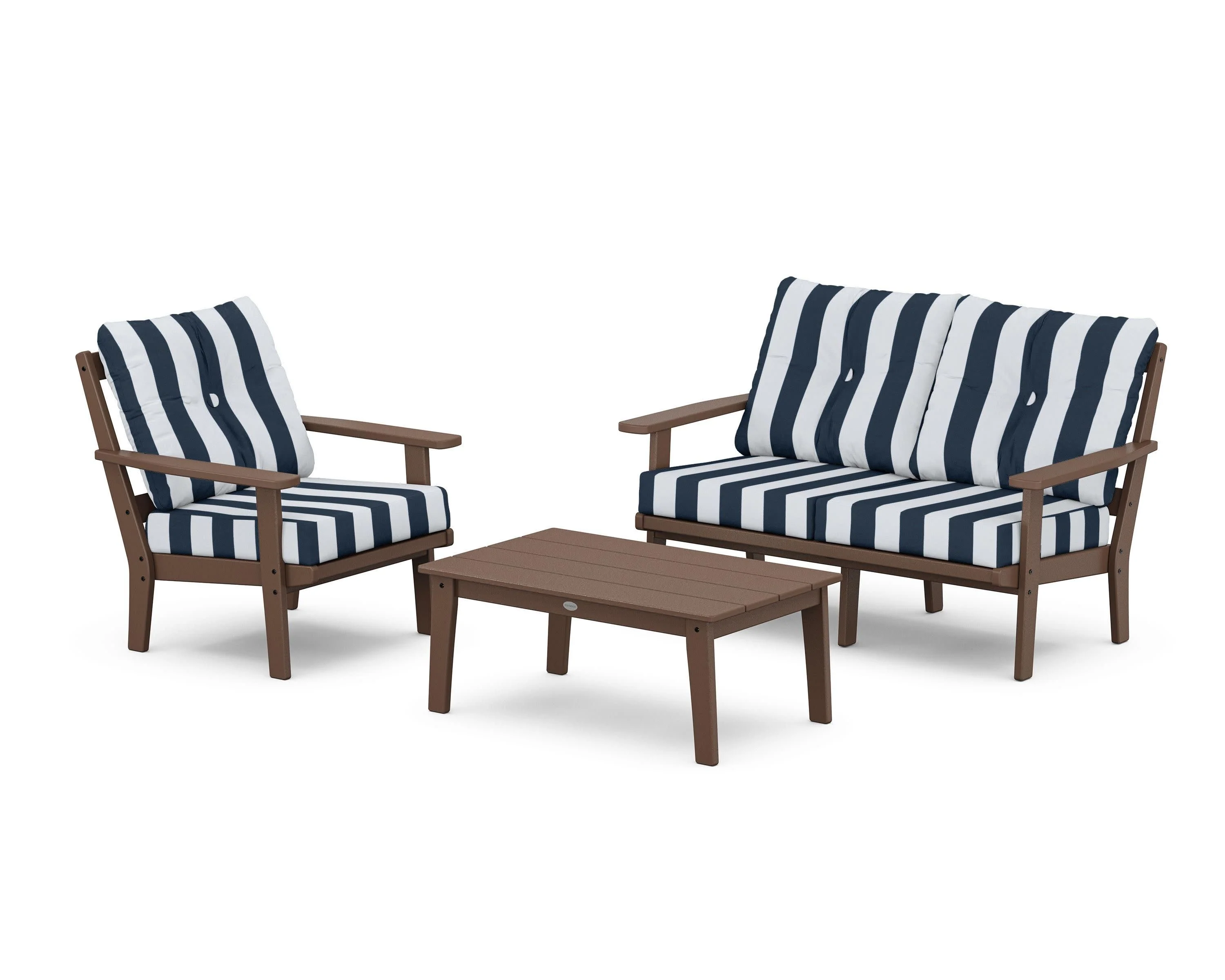 Oxford 3-Piece Deep Seating Set with Loveseat - Image 22