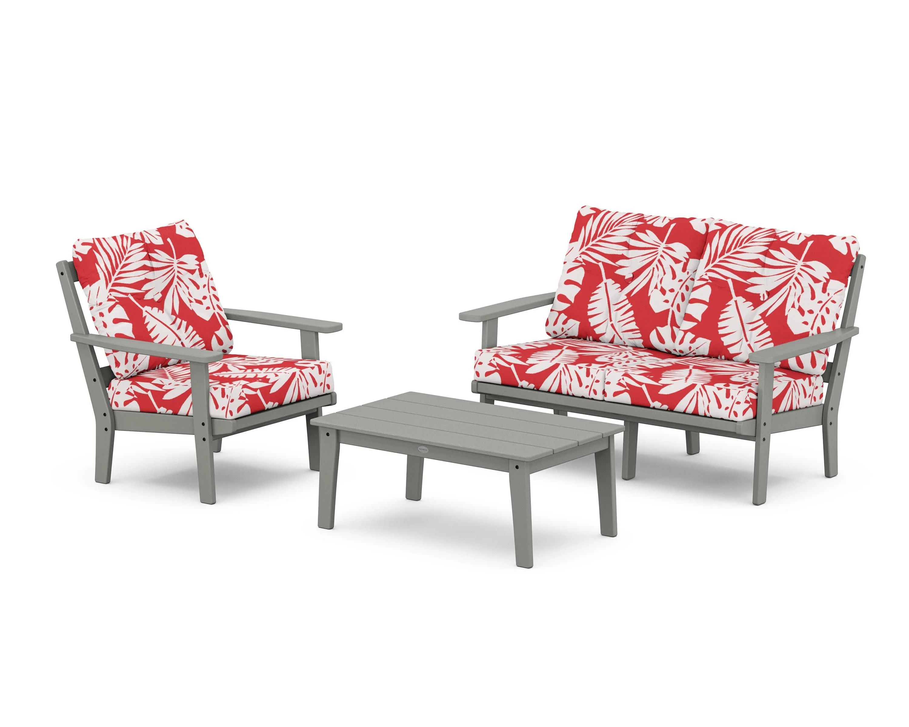 Oxford 3-Piece Deep Seating Set with Loveseat - Image 28