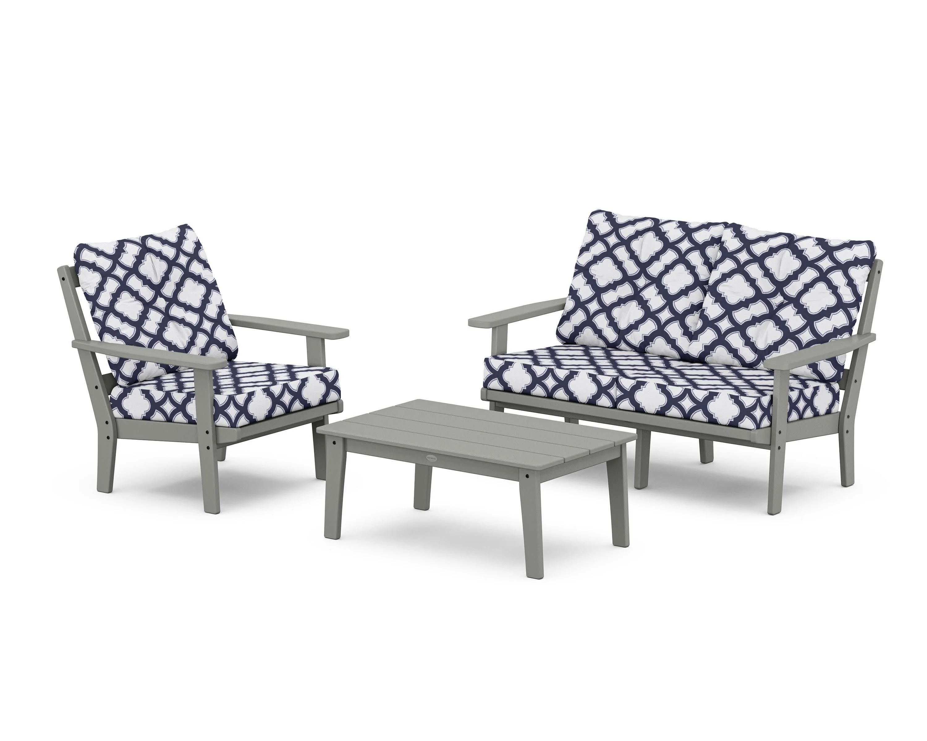 Oxford 3-Piece Deep Seating Set with Loveseat - Image 41