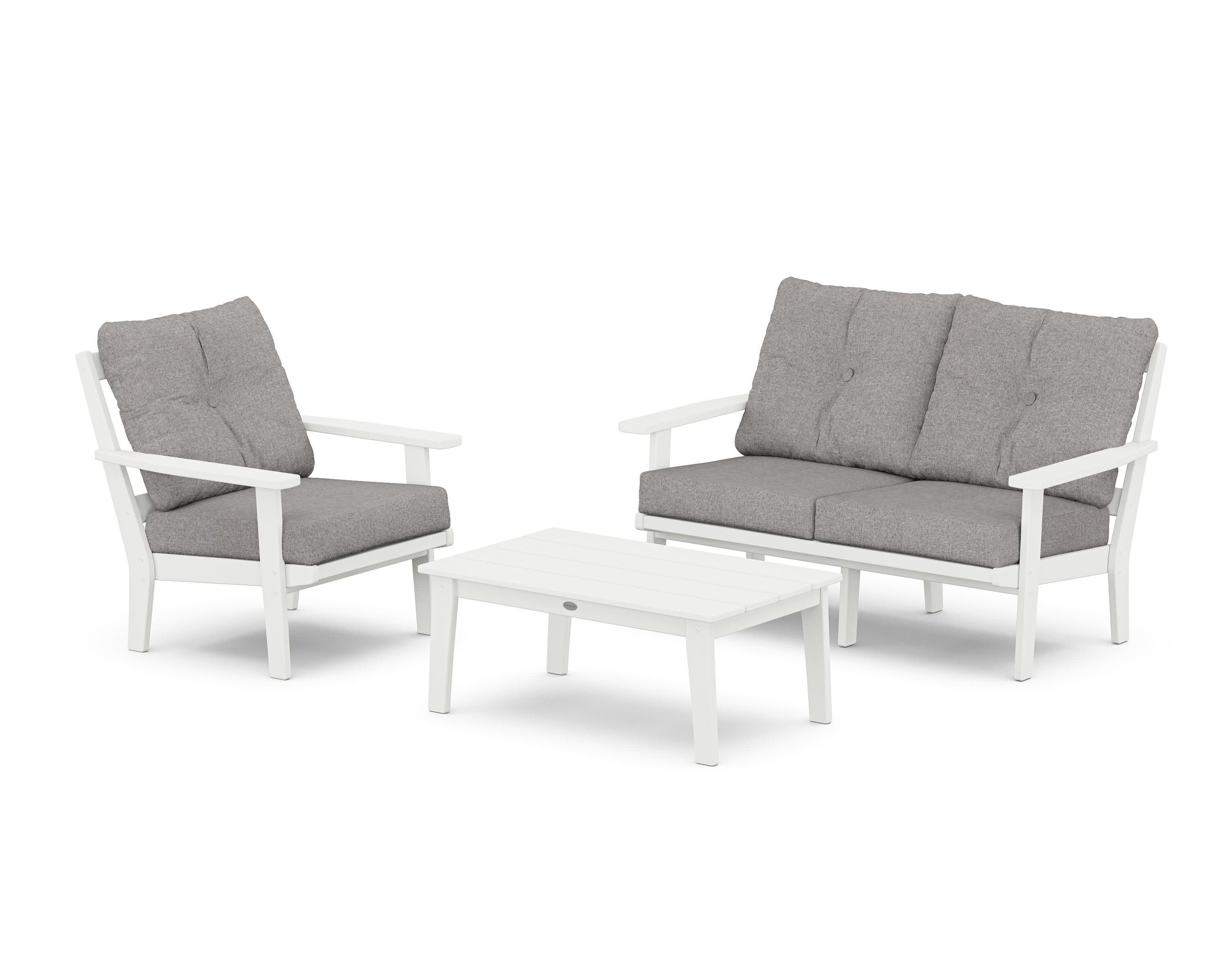 Oxford 3-Piece Deep Seating Set with Loveseat - Image 42