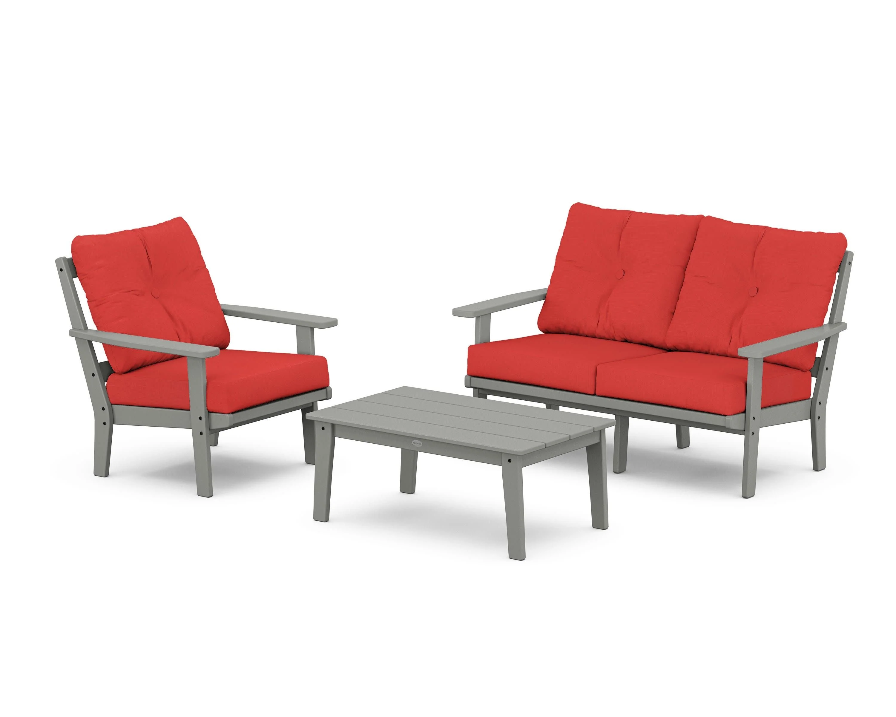 Oxford 3-Piece Deep Seating Set with Loveseat - Image 59