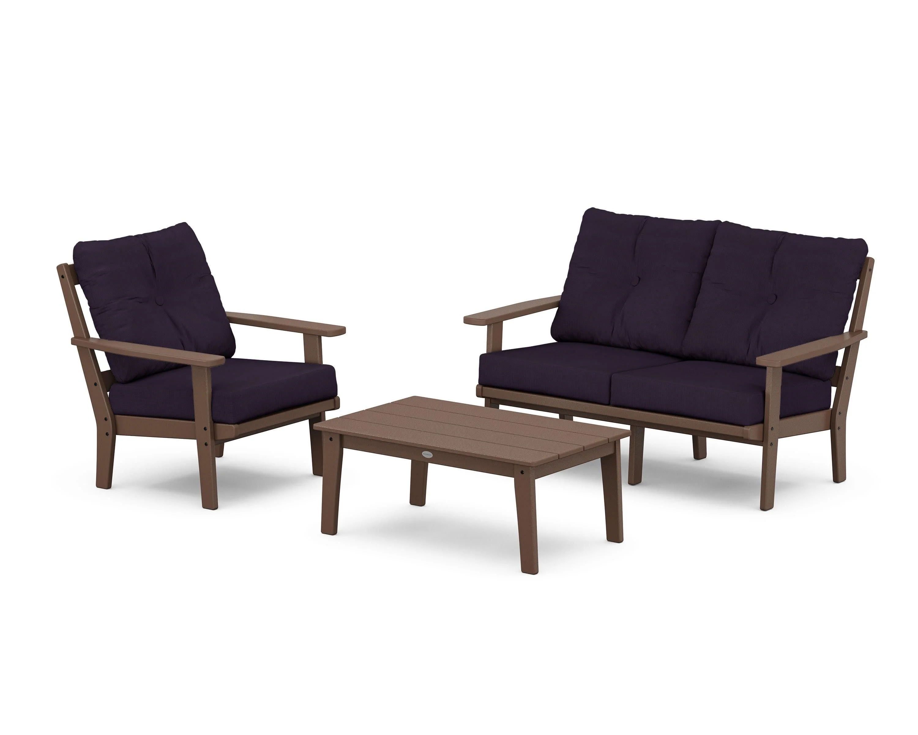 Oxford 3-Piece Deep Seating Set with Loveseat - Image 60