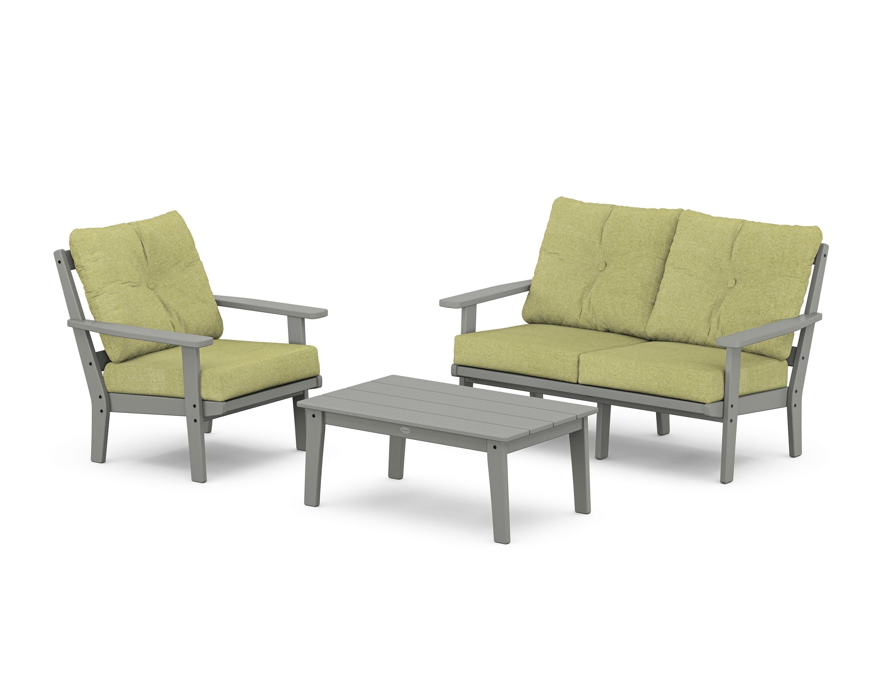 Oxford 3-Piece Deep Seating Set with Loveseat - Image 61