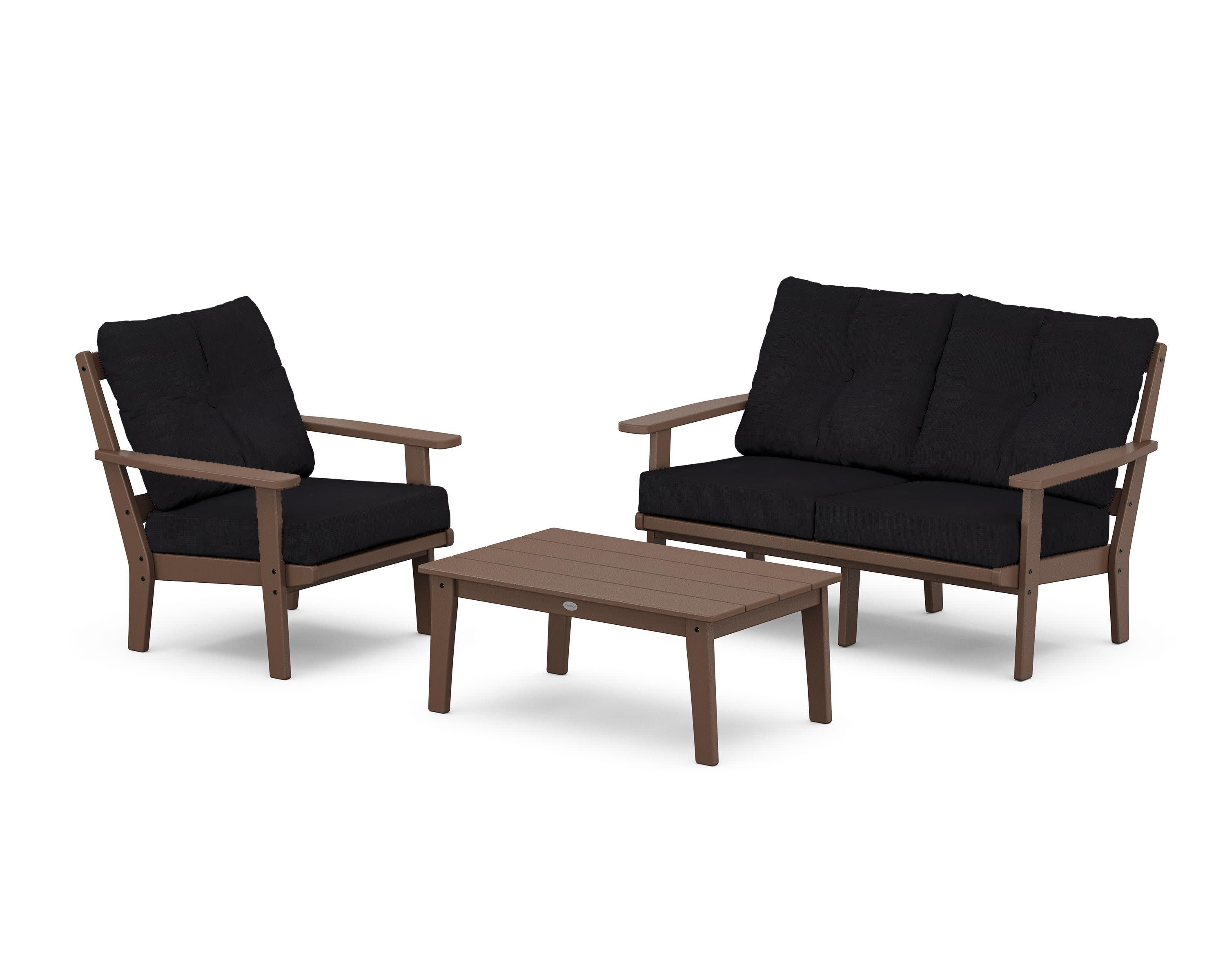 Oxford 3-Piece Deep Seating Set with Loveseat - Image 64