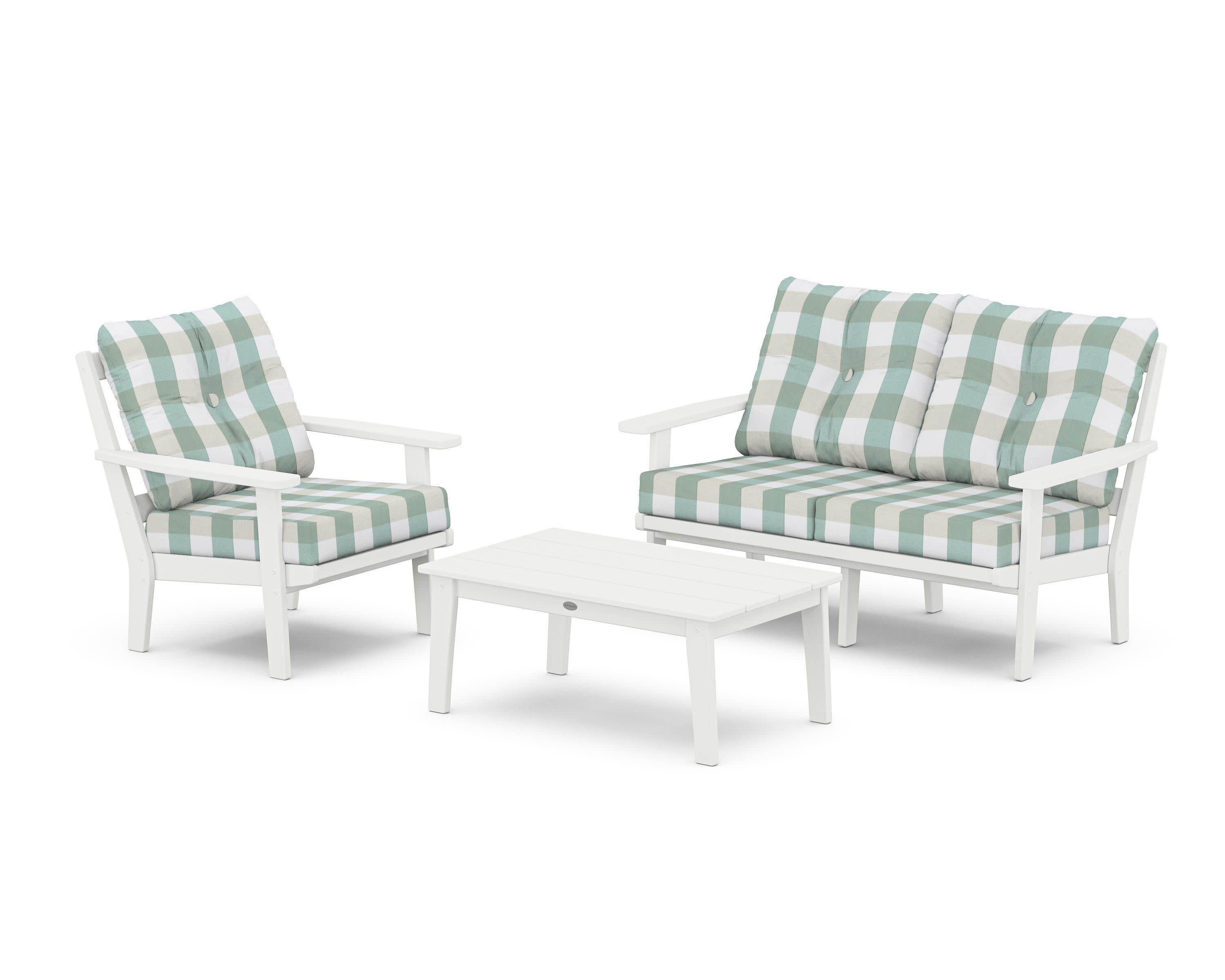 Oxford 3-Piece Deep Seating Set with Loveseat - Image 68