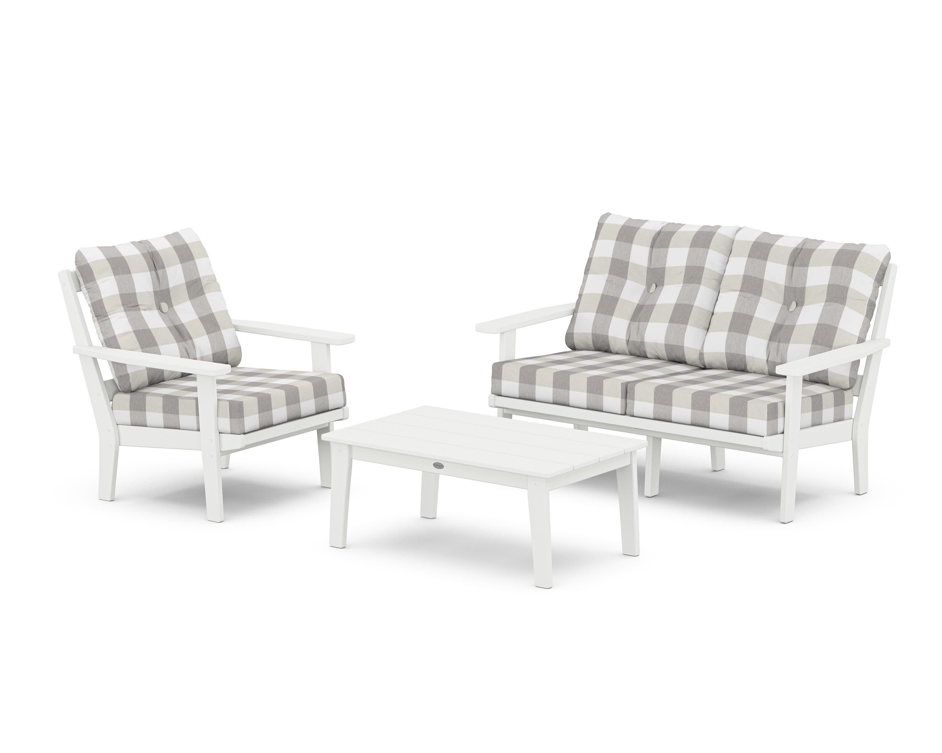 Oxford 3-Piece Deep Seating Set with Loveseat - Image 71
