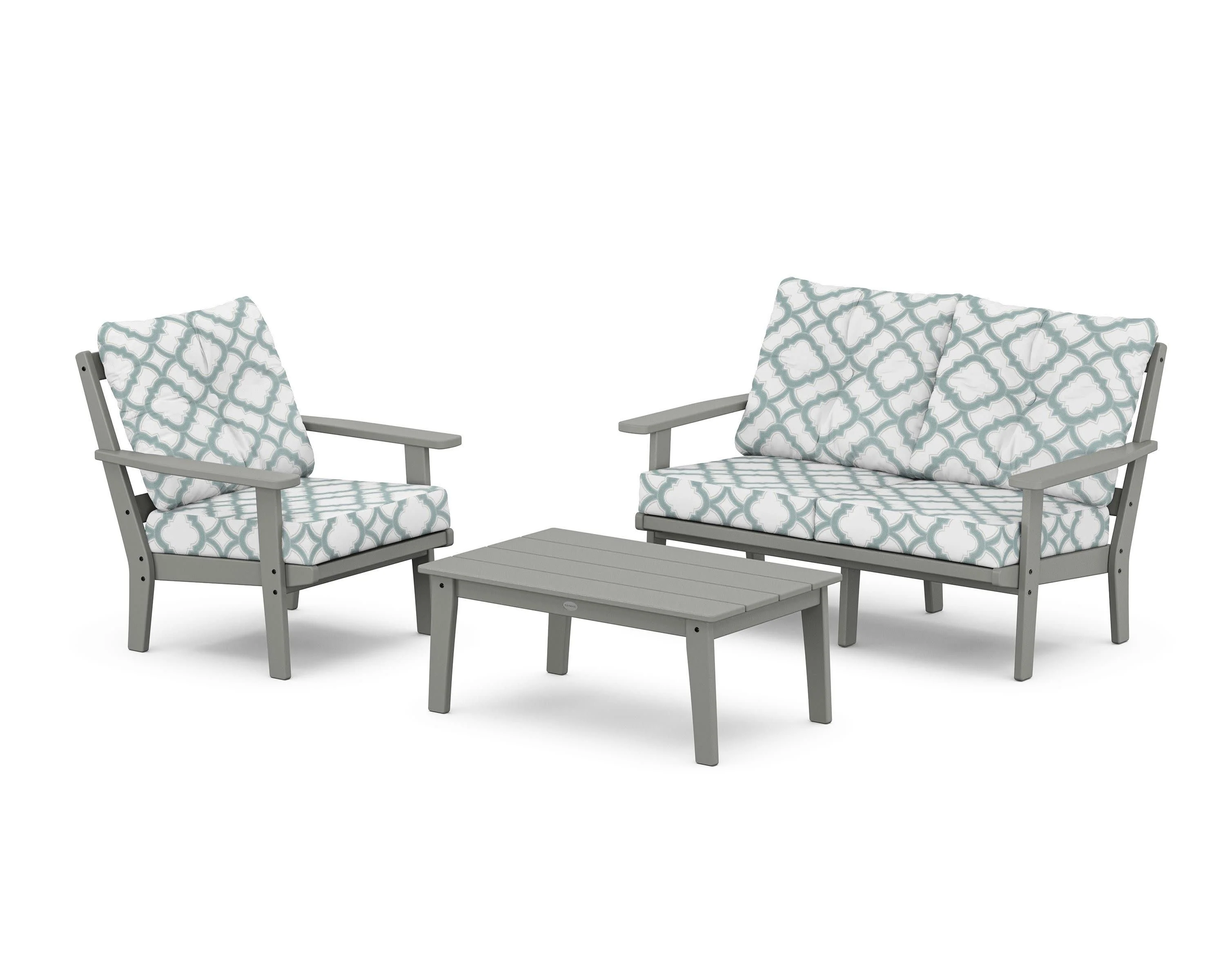 Oxford 3-Piece Deep Seating Set with Loveseat - Image 79