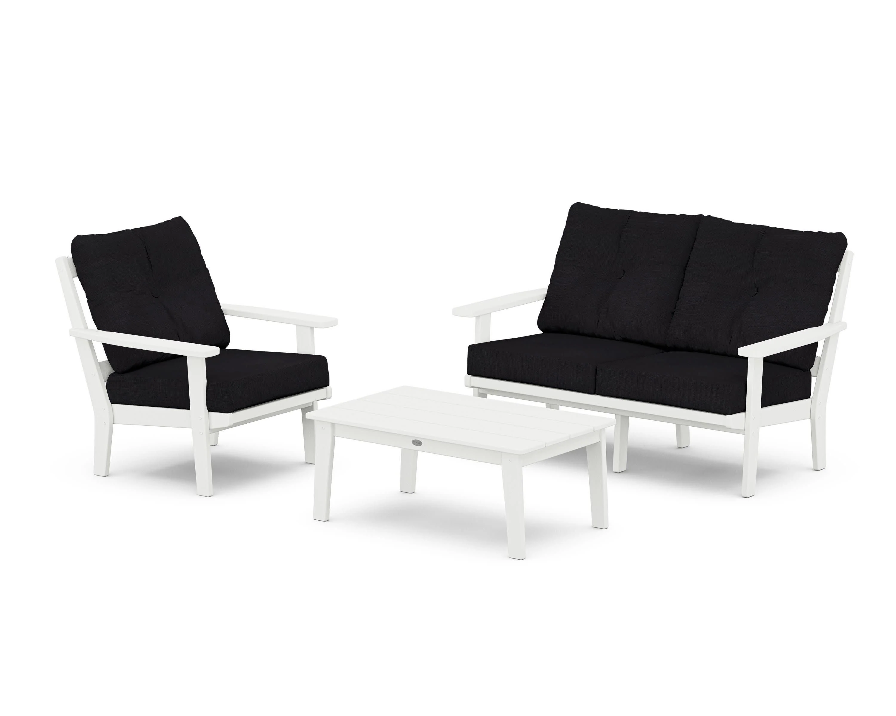 Oxford 3-Piece Deep Seating Set with Loveseat - Image 83