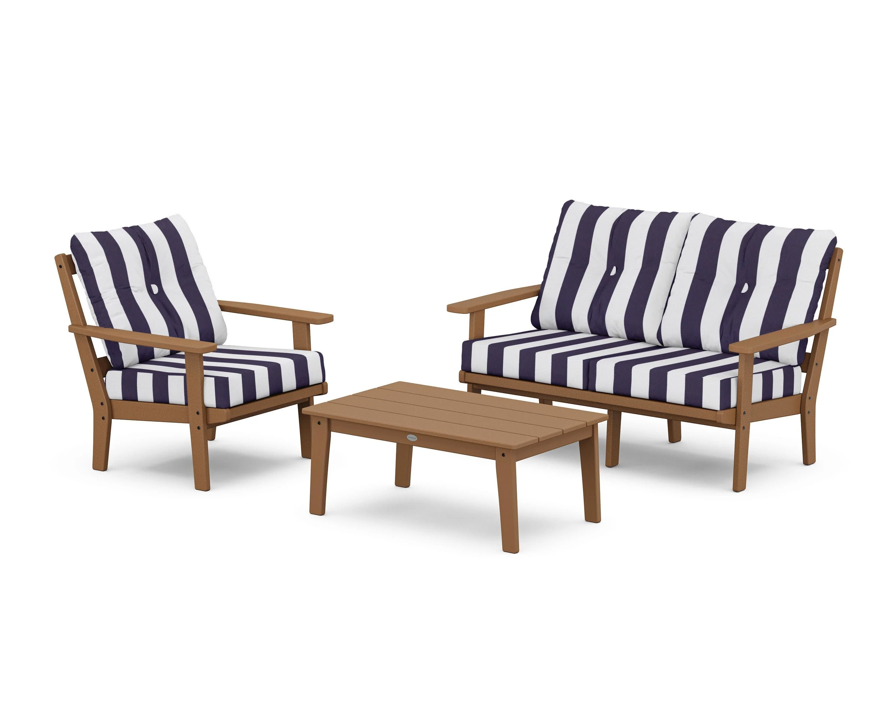 Oxford 3-Piece Deep Seating Set with Loveseat - Image 85