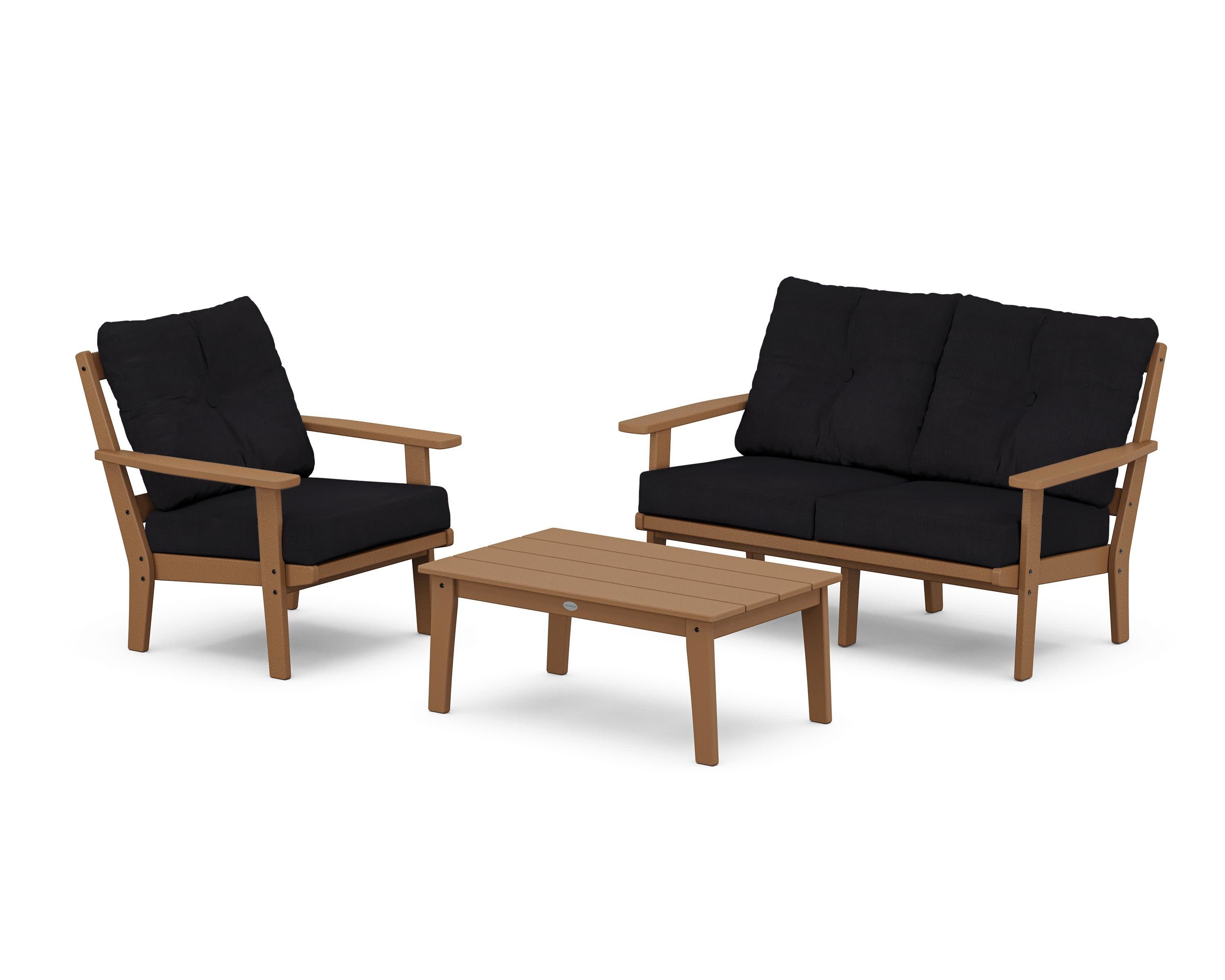 Oxford 3-Piece Deep Seating Set with Loveseat - Image 89