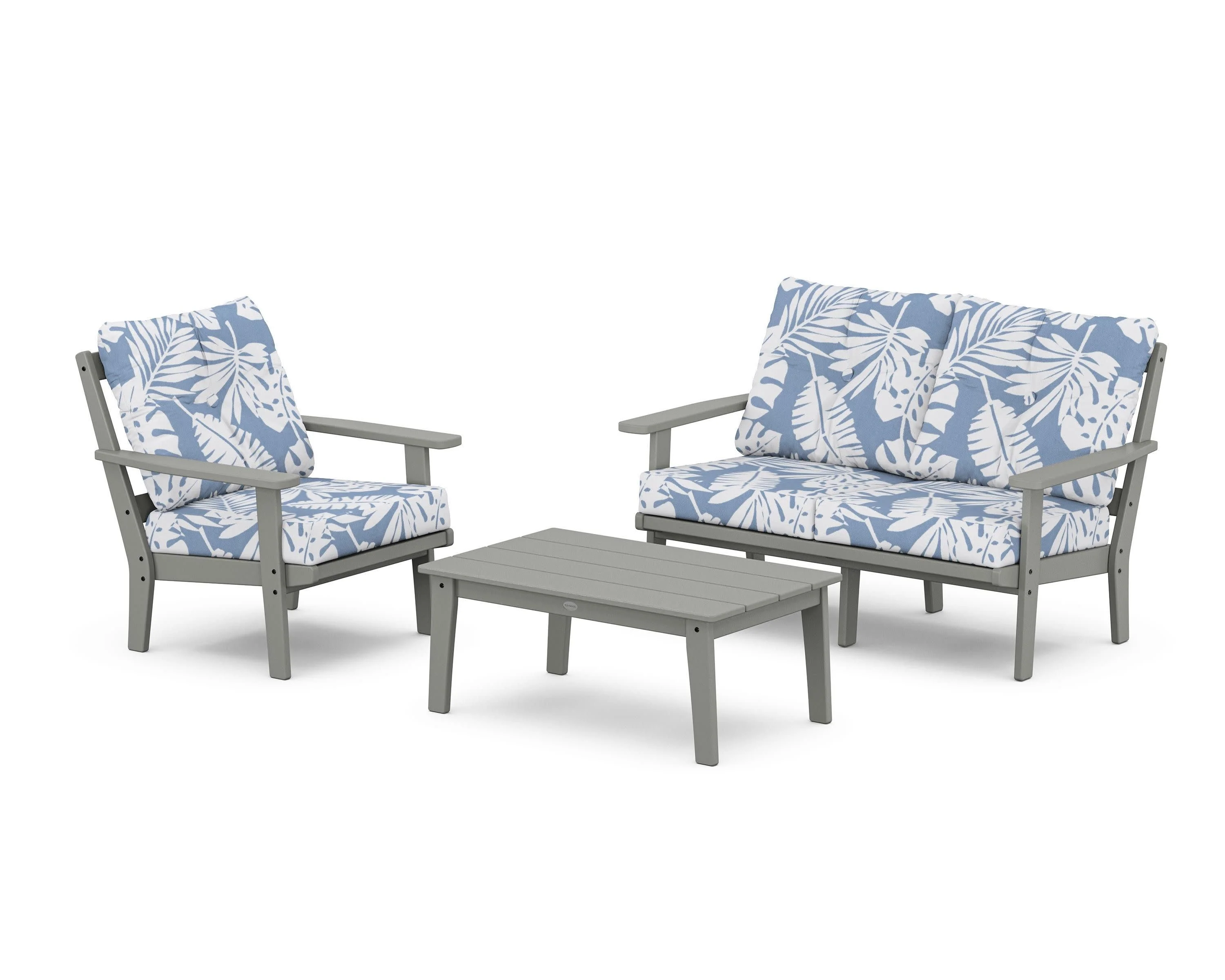 Oxford 3-Piece Deep Seating Set with Loveseat - Image 95