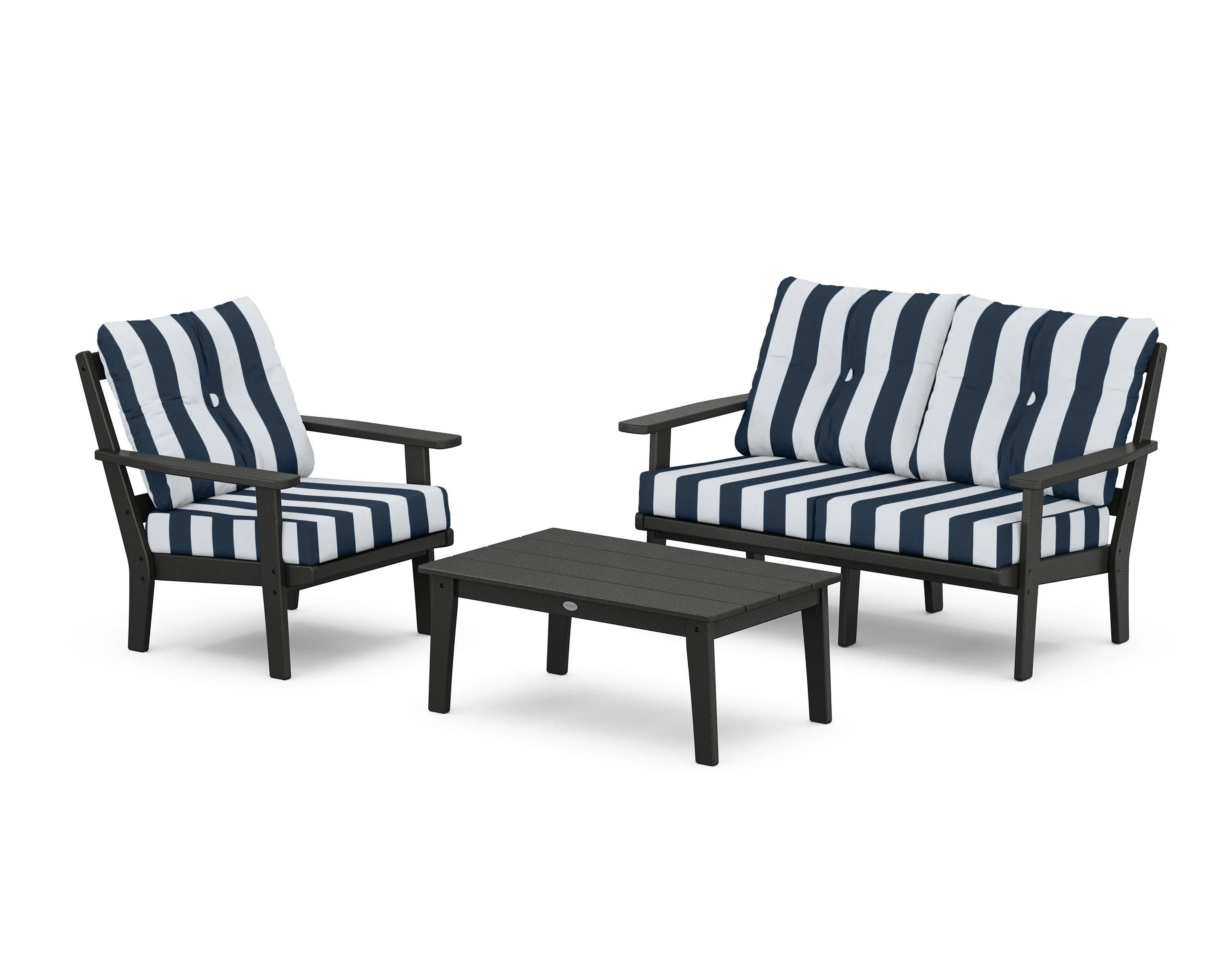 Oxford 3-Piece Deep Seating Set with Loveseat - Image 97