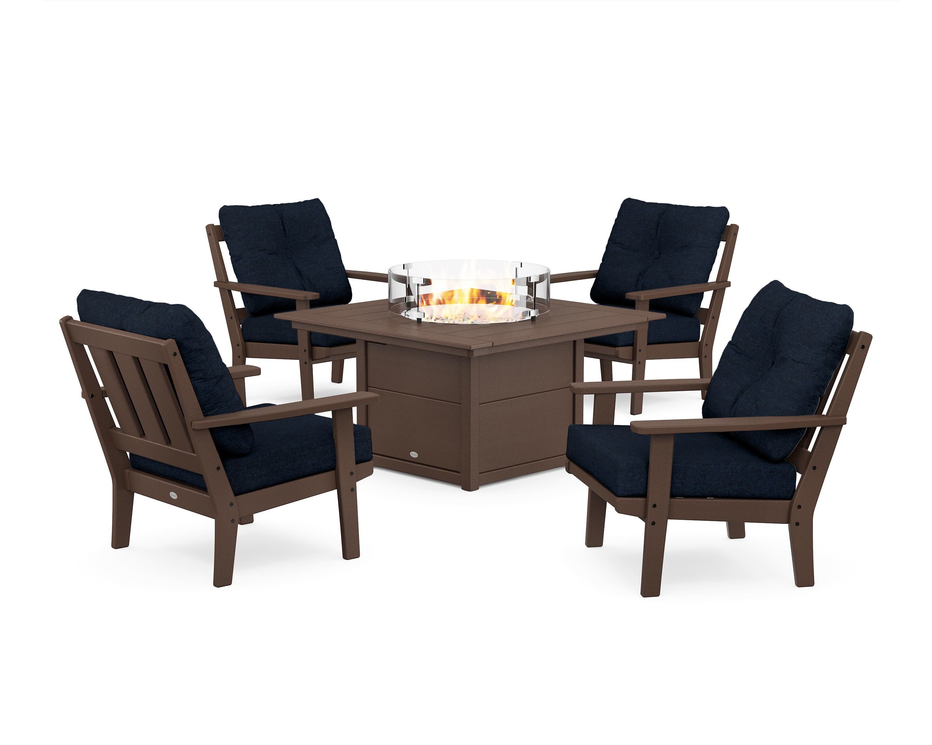Oxford 5-Piece Deep Seating Set with Fire Pit Table - Image 115