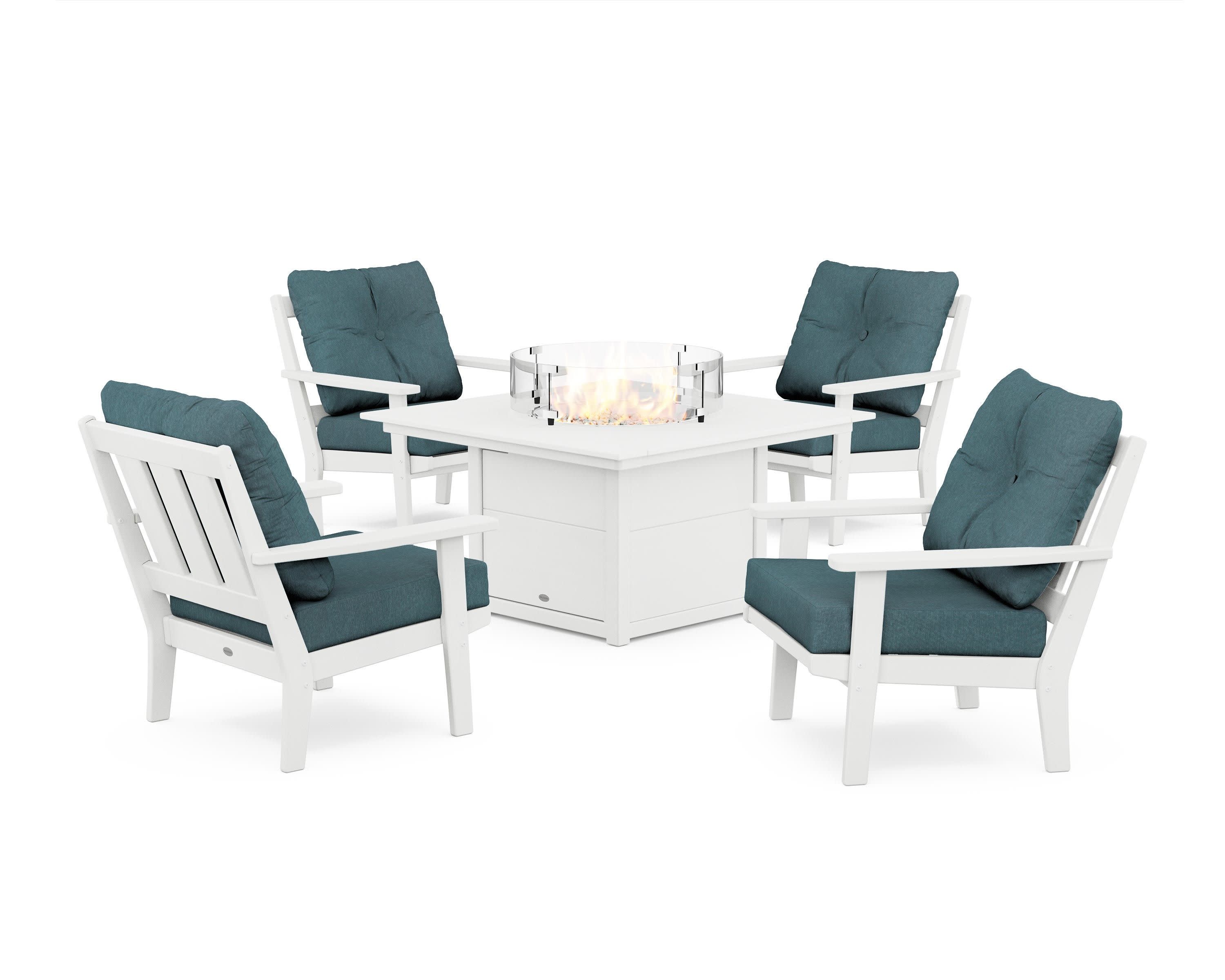 Oxford 5-Piece Deep Seating Set with Fire Pit Table - Image 116