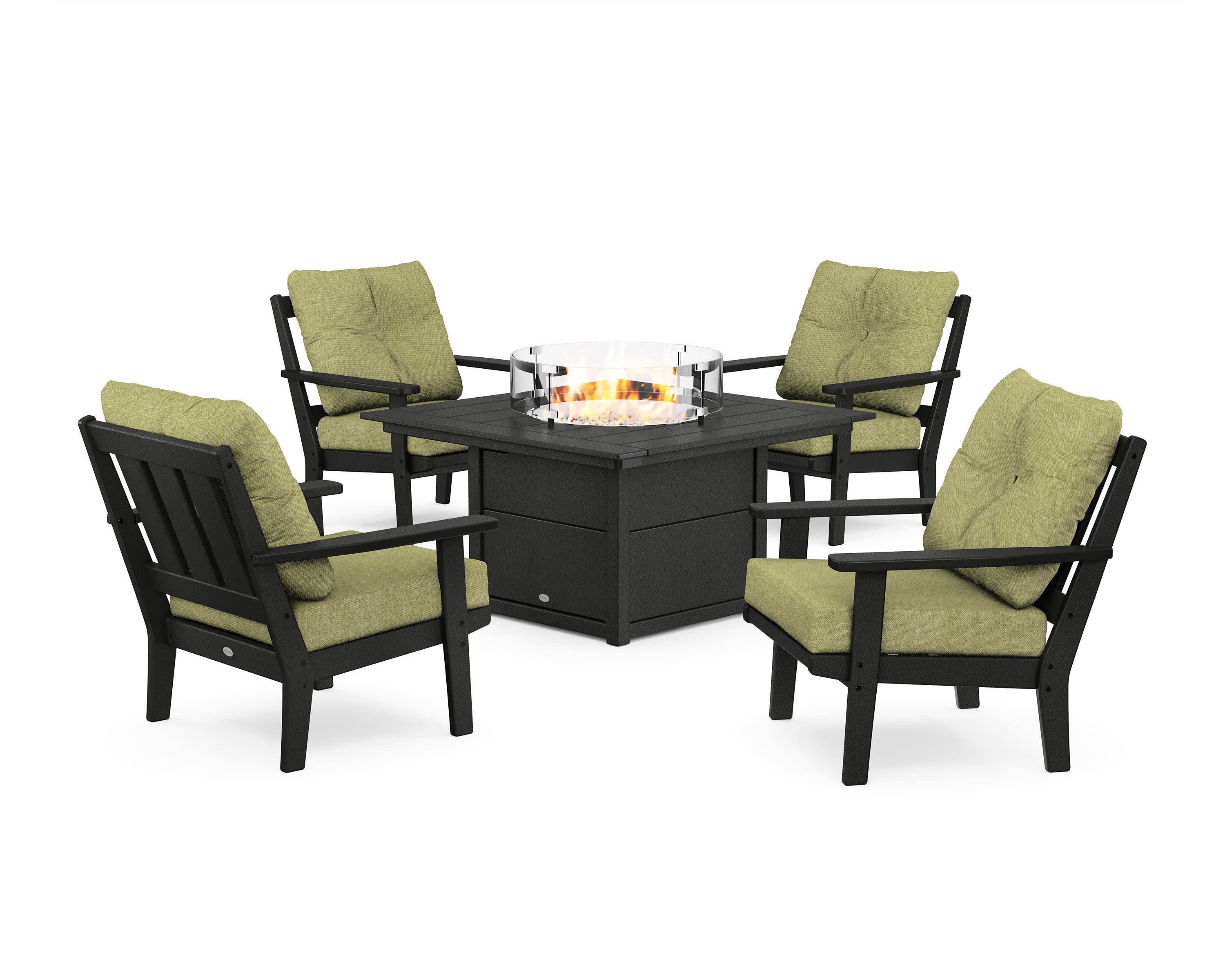 Oxford 5-Piece Deep Seating Set with Fire Pit Table - Image 163