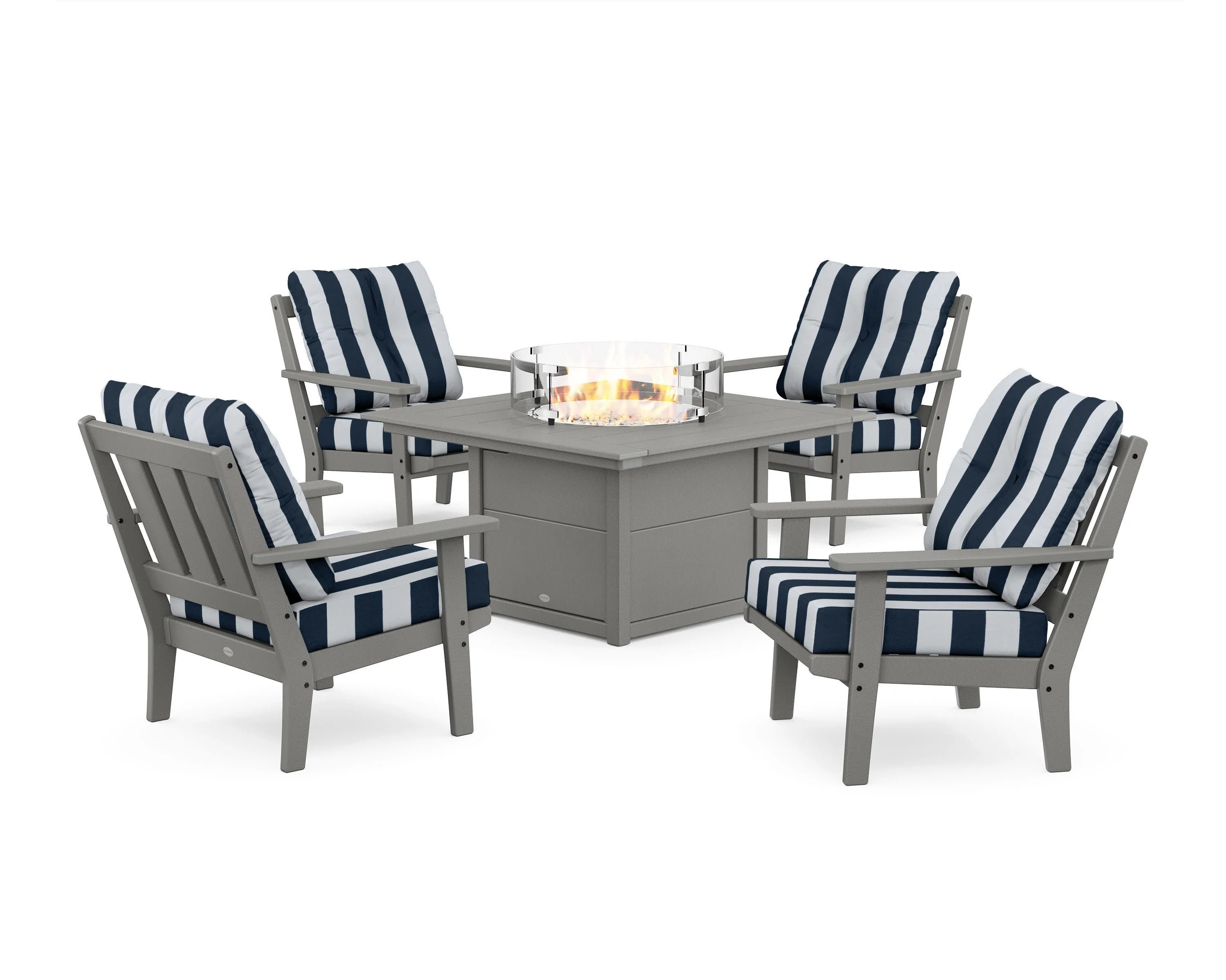 Oxford 5-Piece Deep Seating Set with Fire Pit Table - Image 177