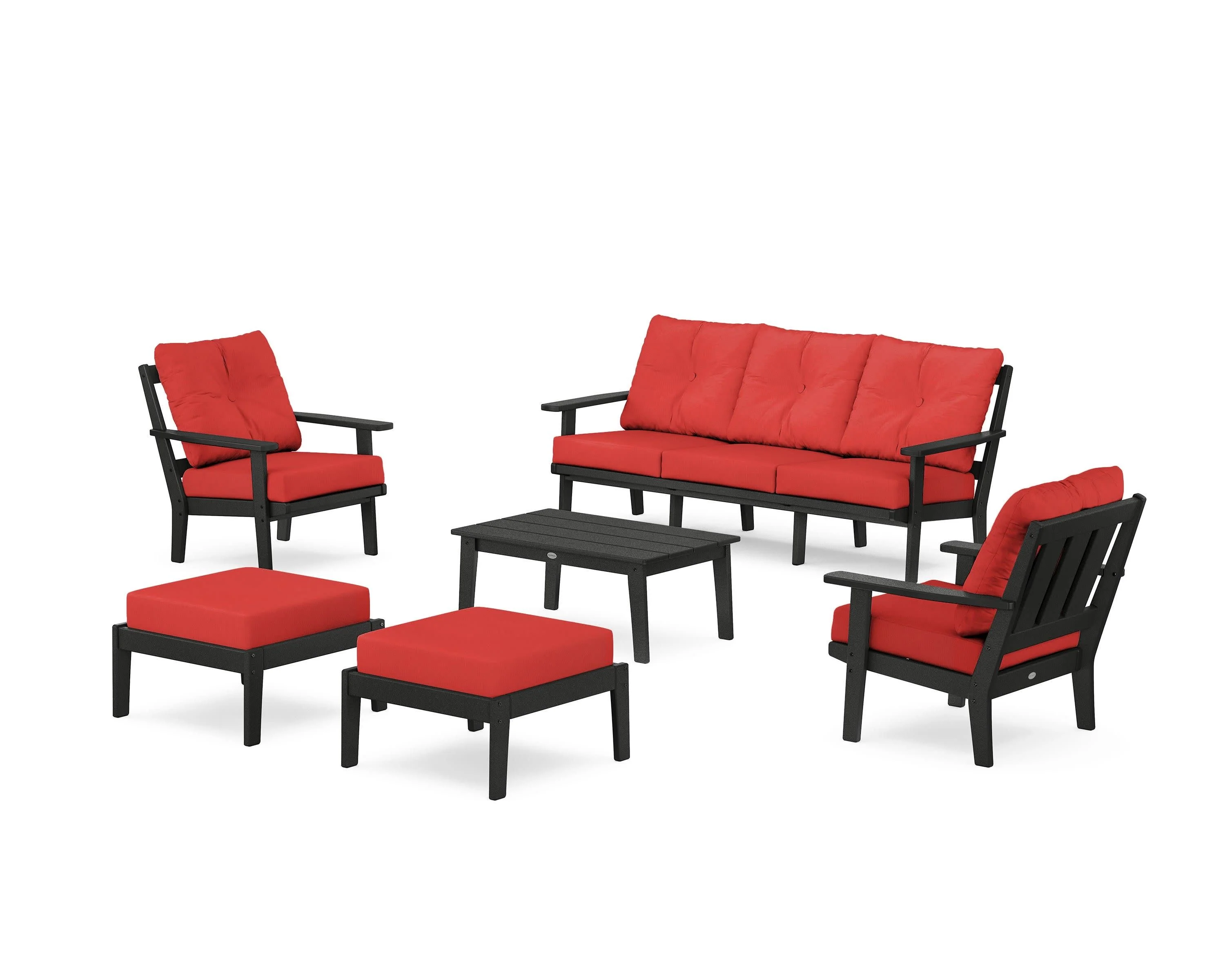 Oxford 6-Piece Lounge Sofa Set - Image 18