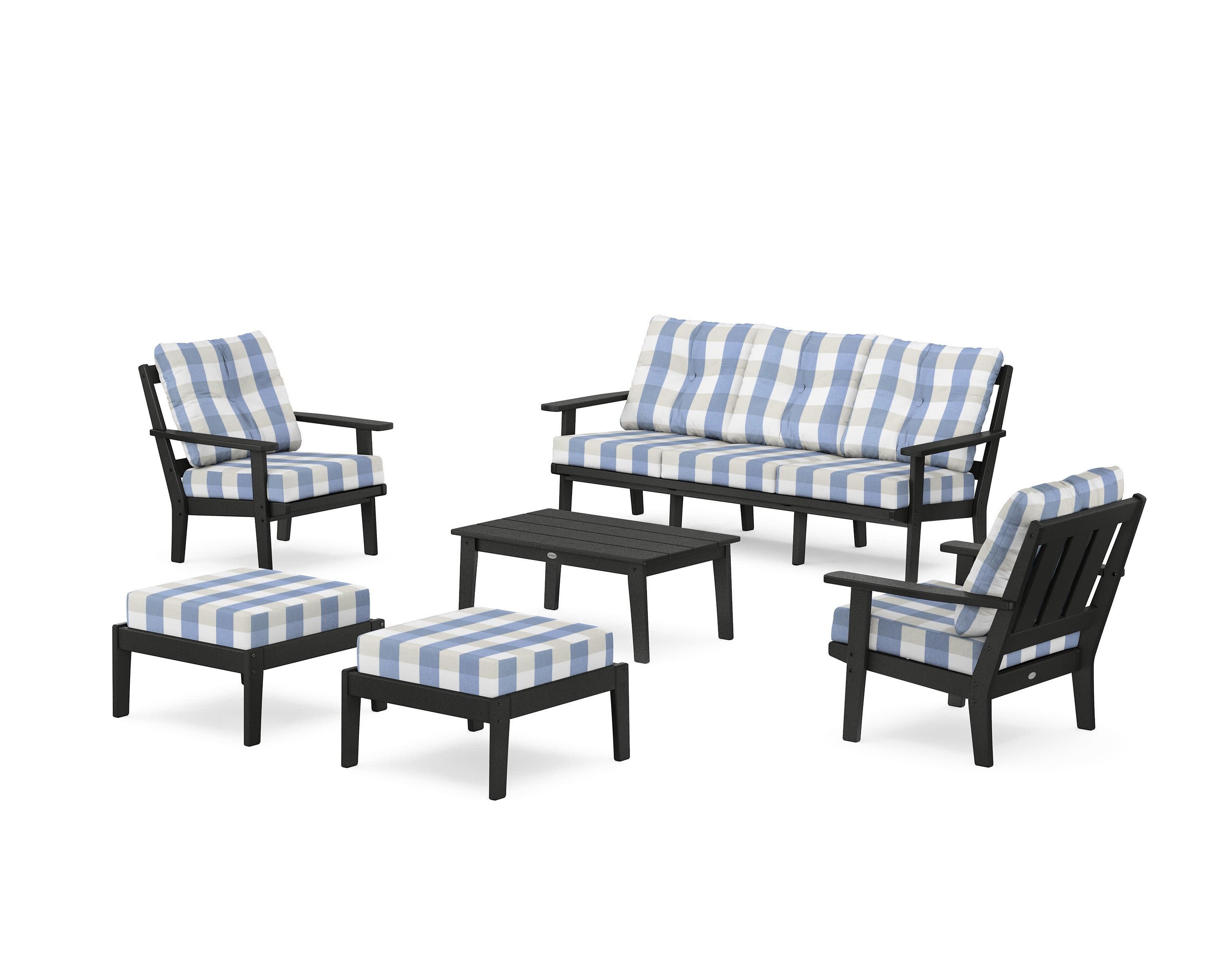 Oxford 6-Piece Lounge Sofa Set - Image 40