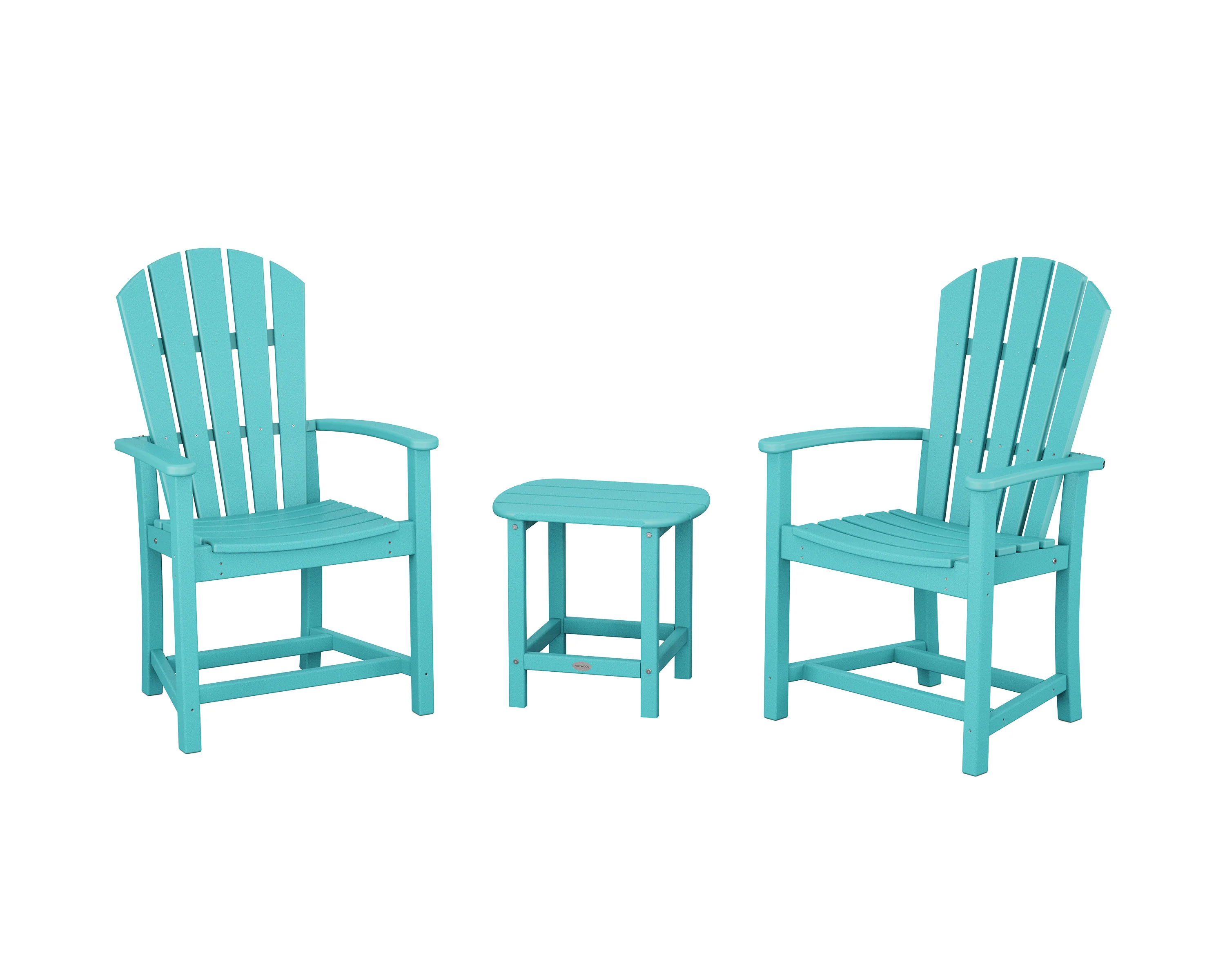 Palm Coast 3-Piece Upright Adirondack Chair Set - Image 2