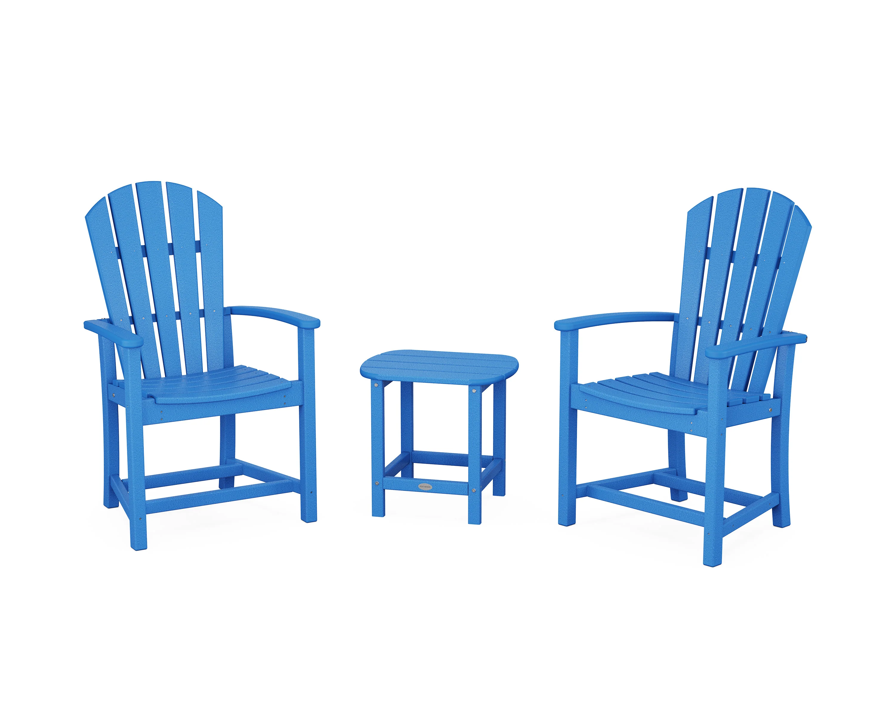 Palm Coast 3-Piece Upright Adirondack Chair Set - Image 3