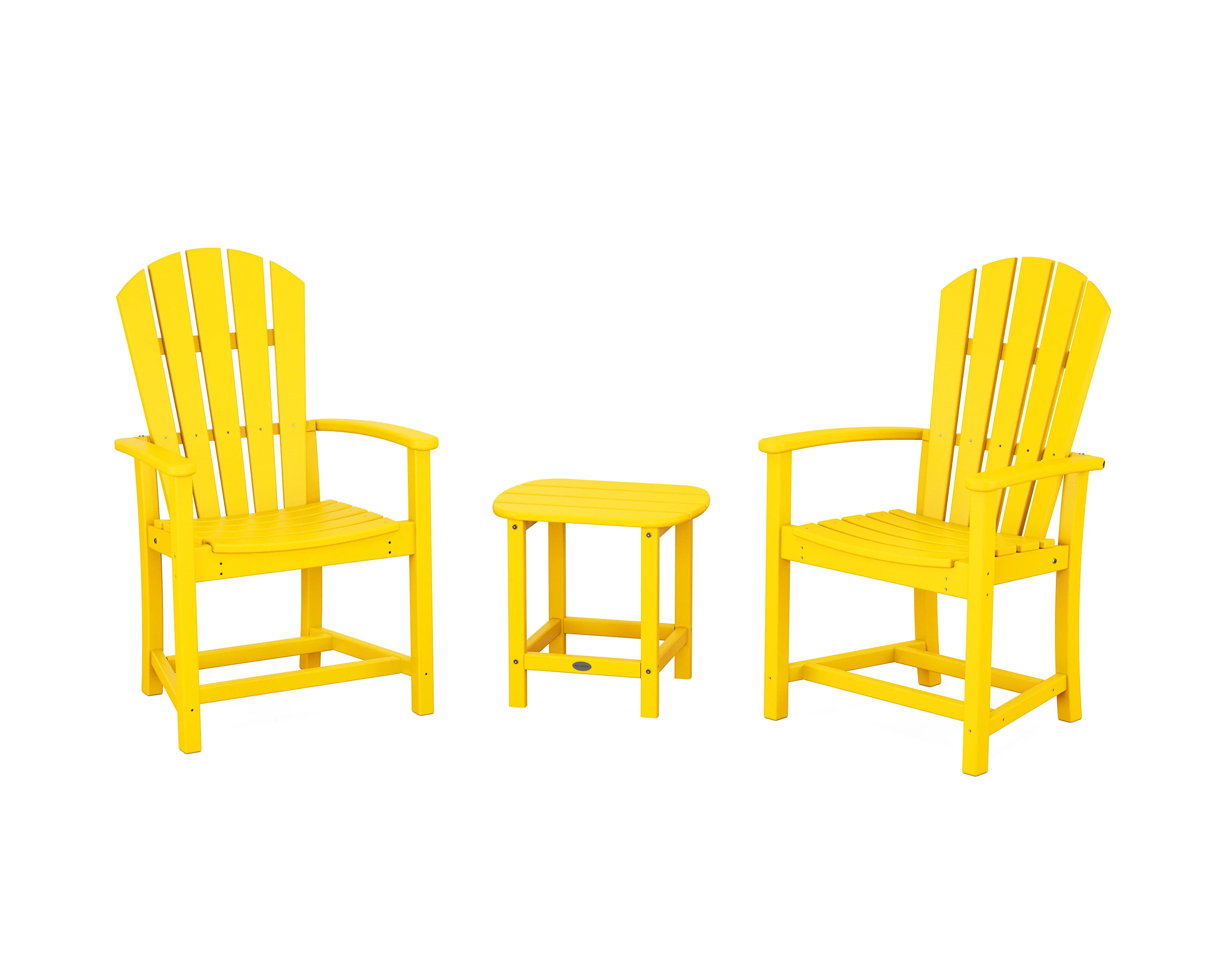 Palm Coast 3-Piece Upright Adirondack Chair Set - Image 9