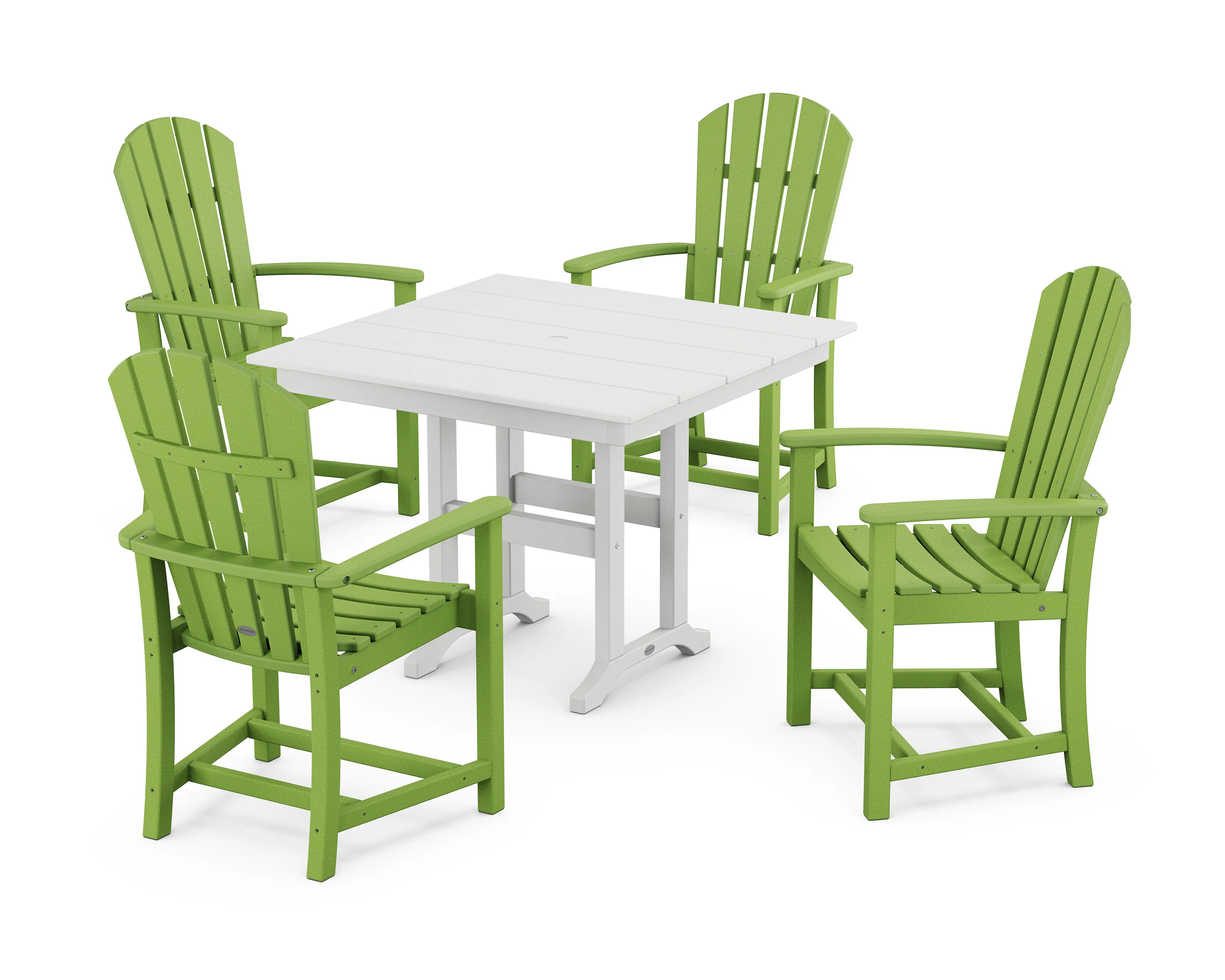 Palm Coast 5-Piece Farmhouse Dining Set - Image 10