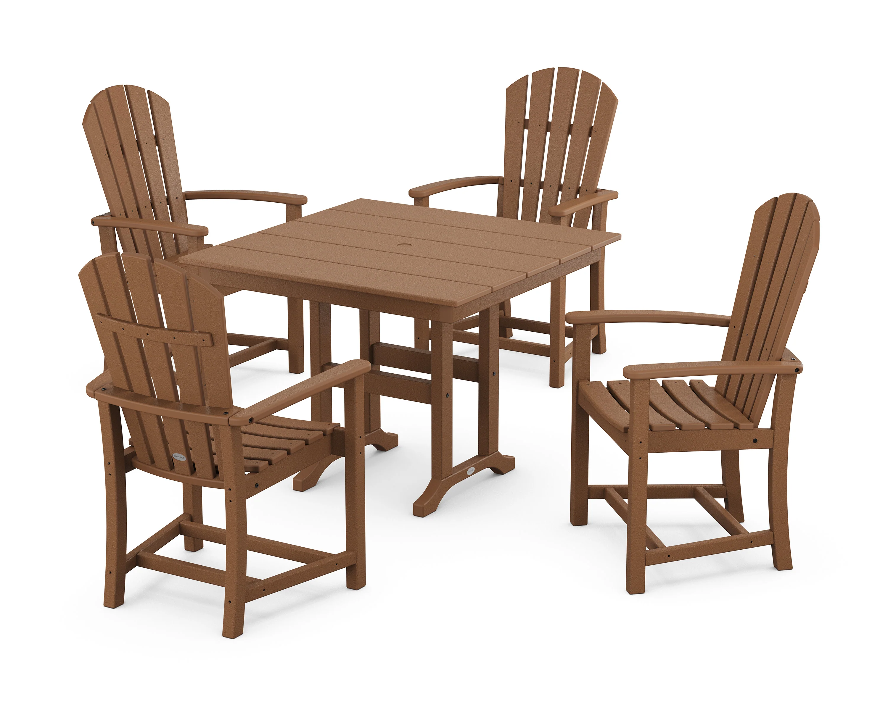 Palm Coast 5-Piece Farmhouse Dining Set - Image 12