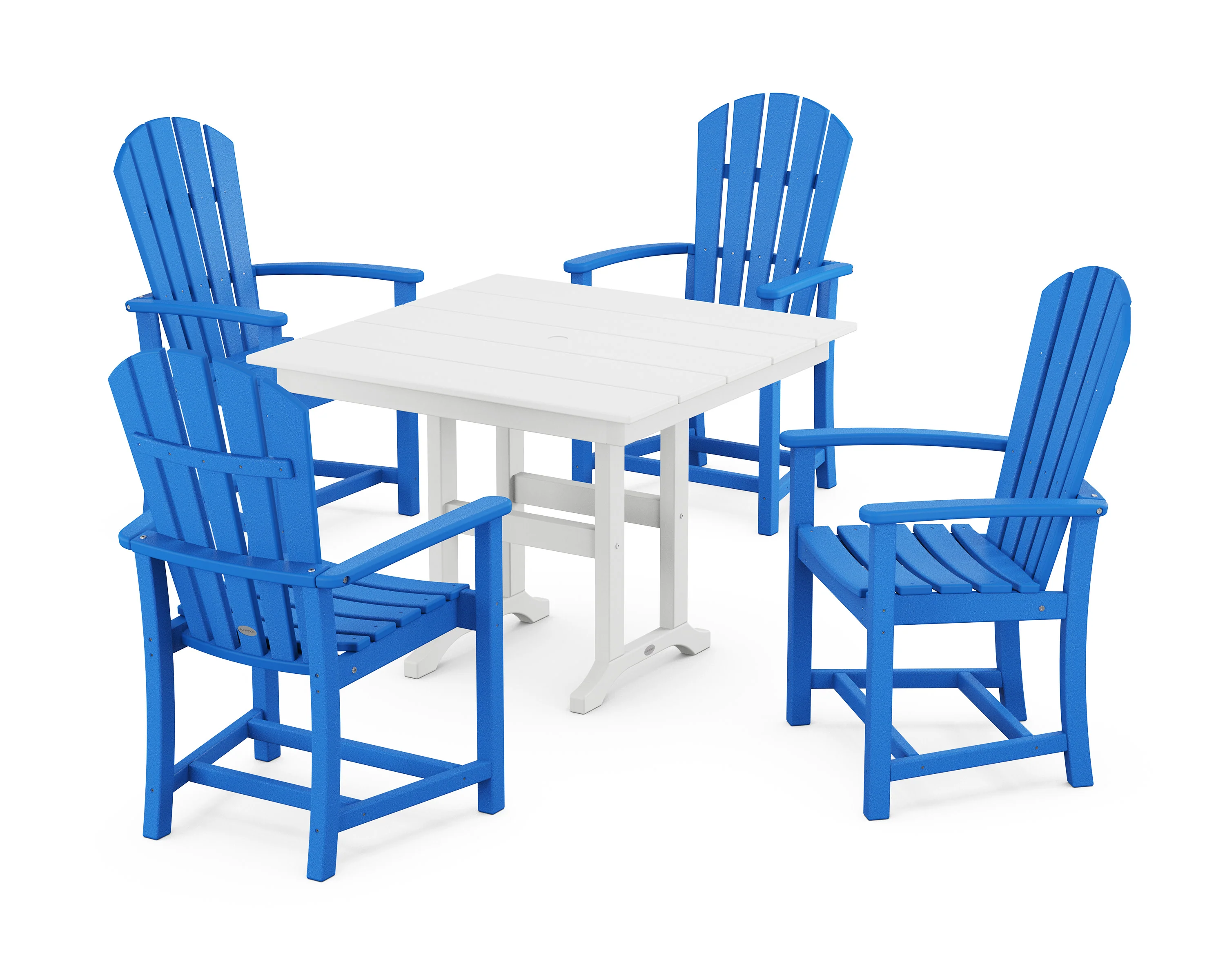 Palm Coast 5-Piece Farmhouse Dining Set - Image 13