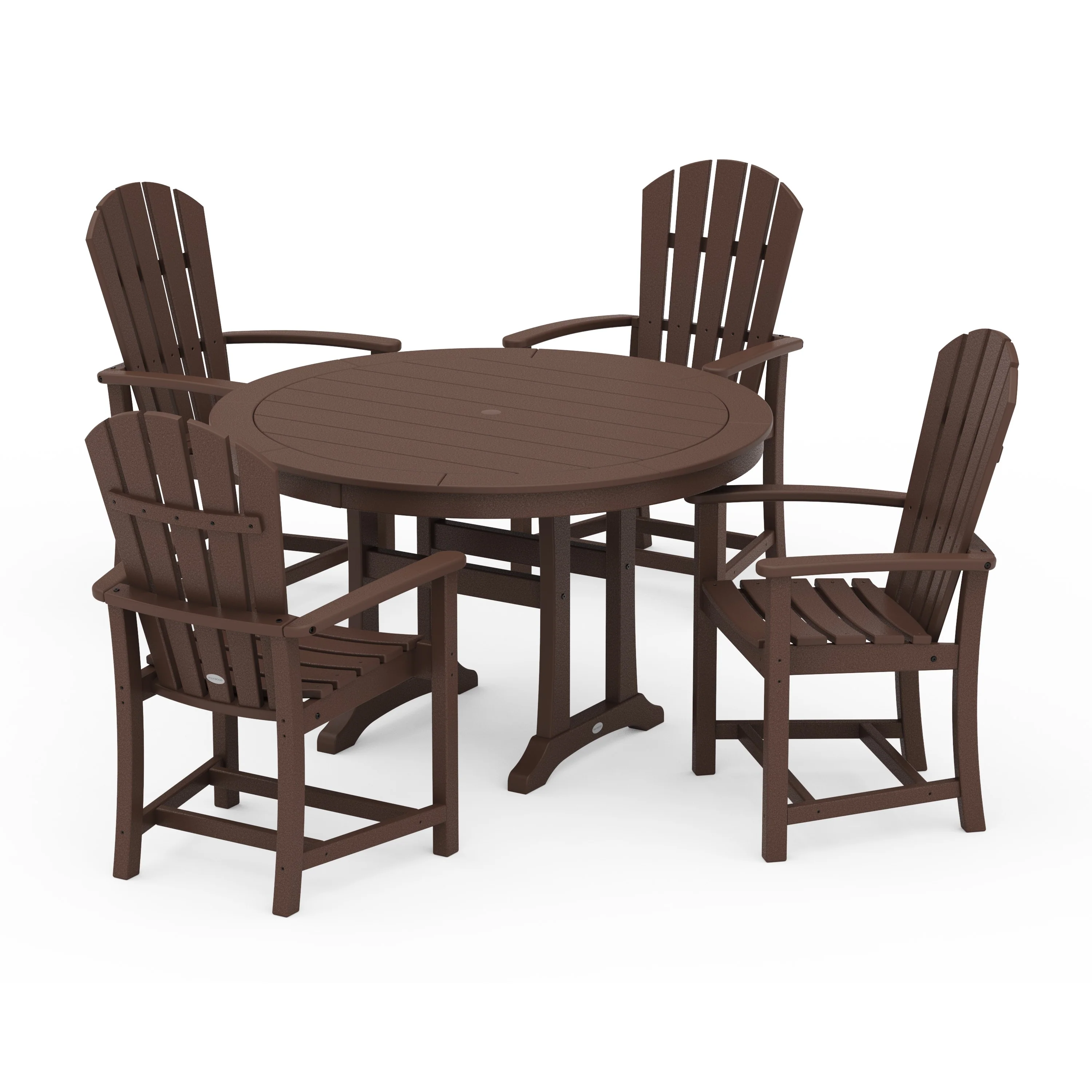 Palm Coast 5-Piece Round Dining Set - Image 7