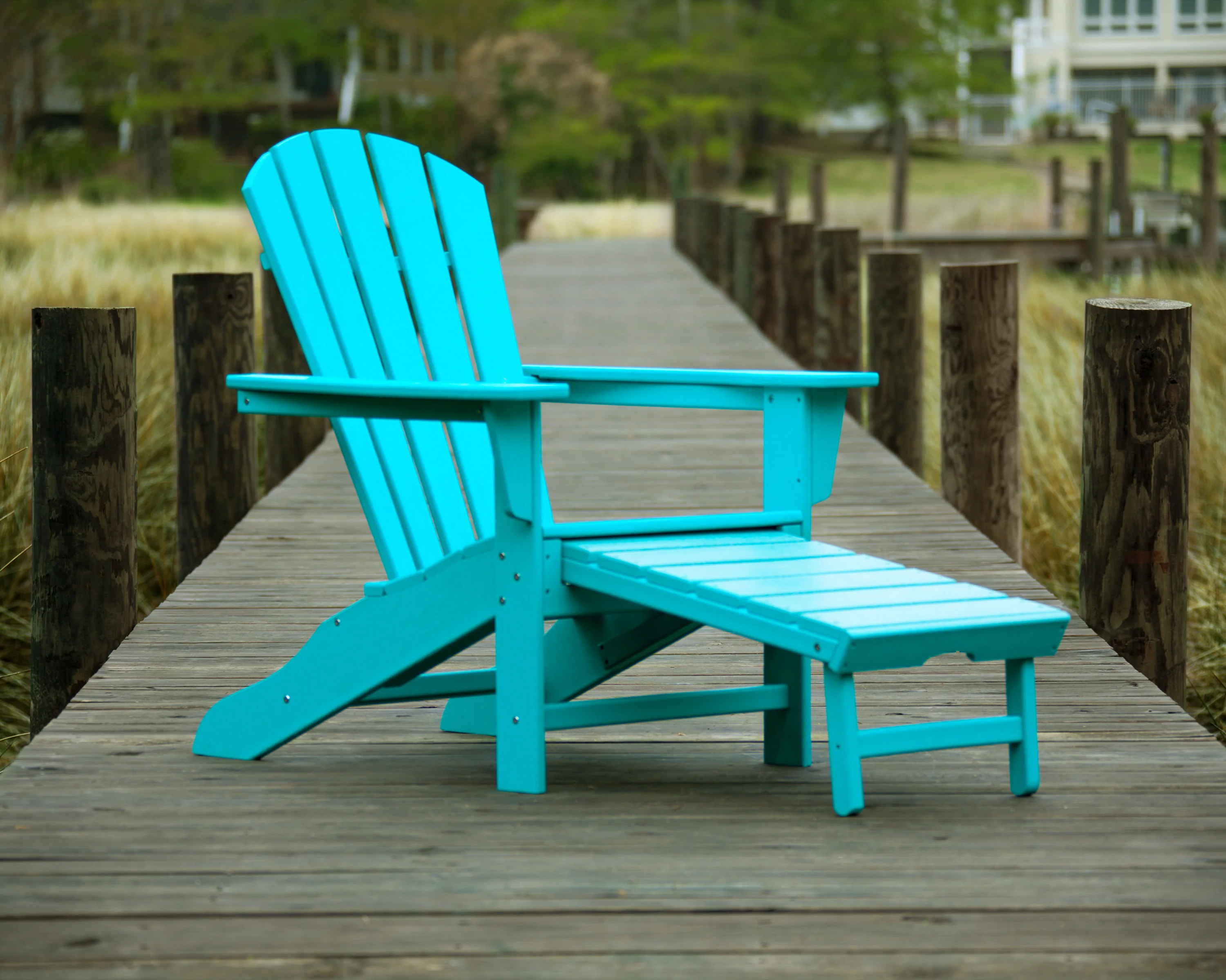 Palm Coast Ultimate Adirondack with Hideaway Ottoman - Image 4