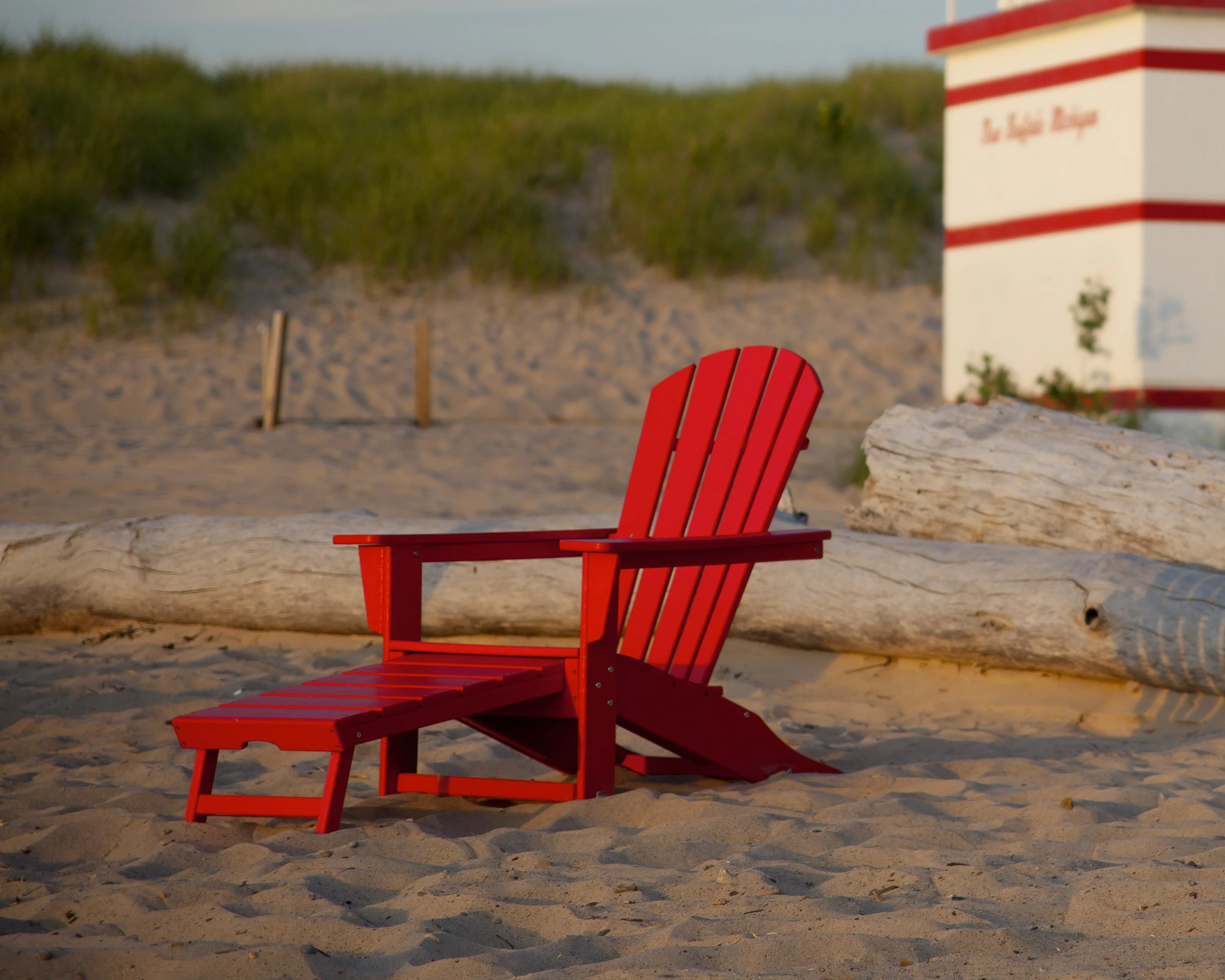 Palm Coast Ultimate Adirondack with Hideaway Ottoman - Image 5