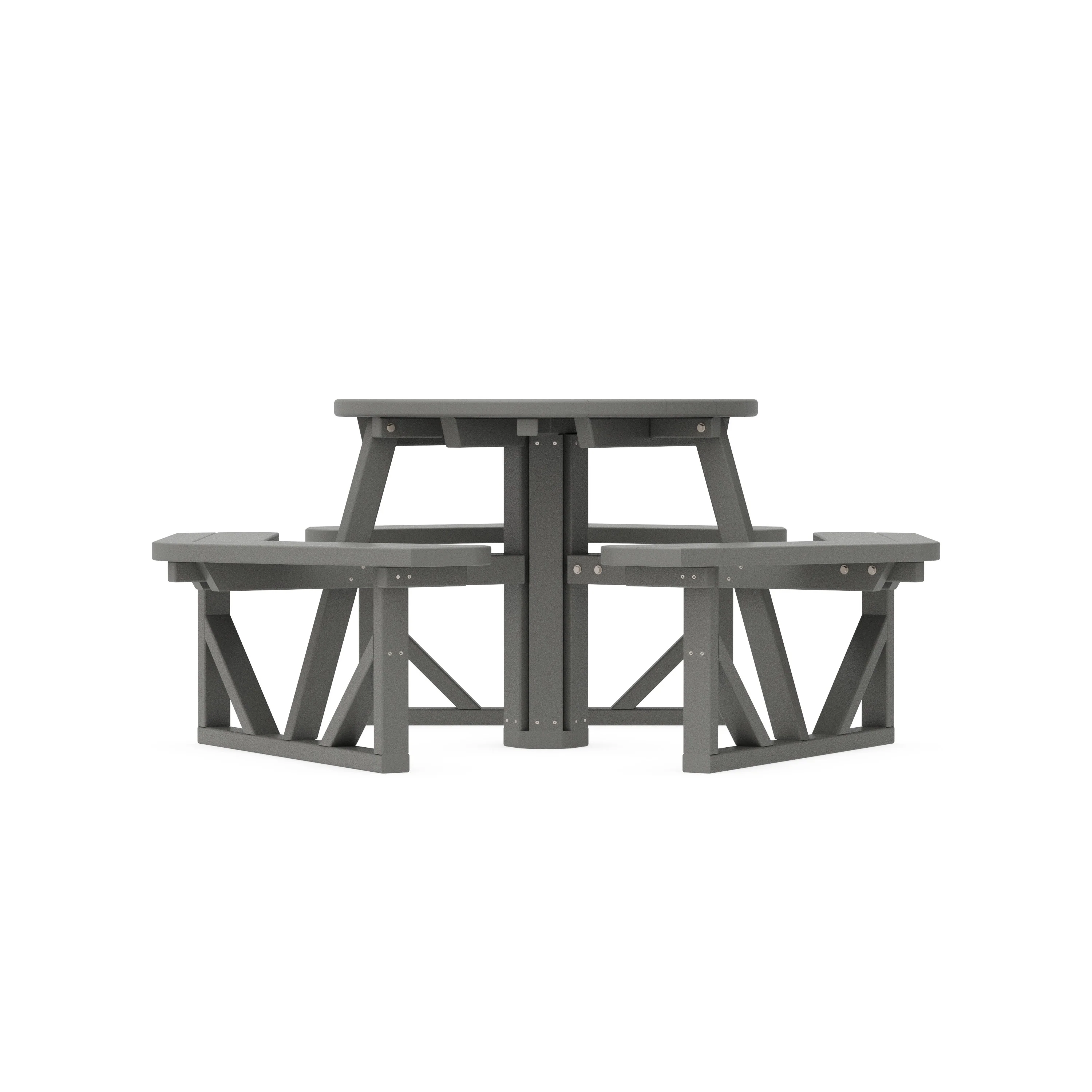 Park 36" Round Picnic Table - Image 2