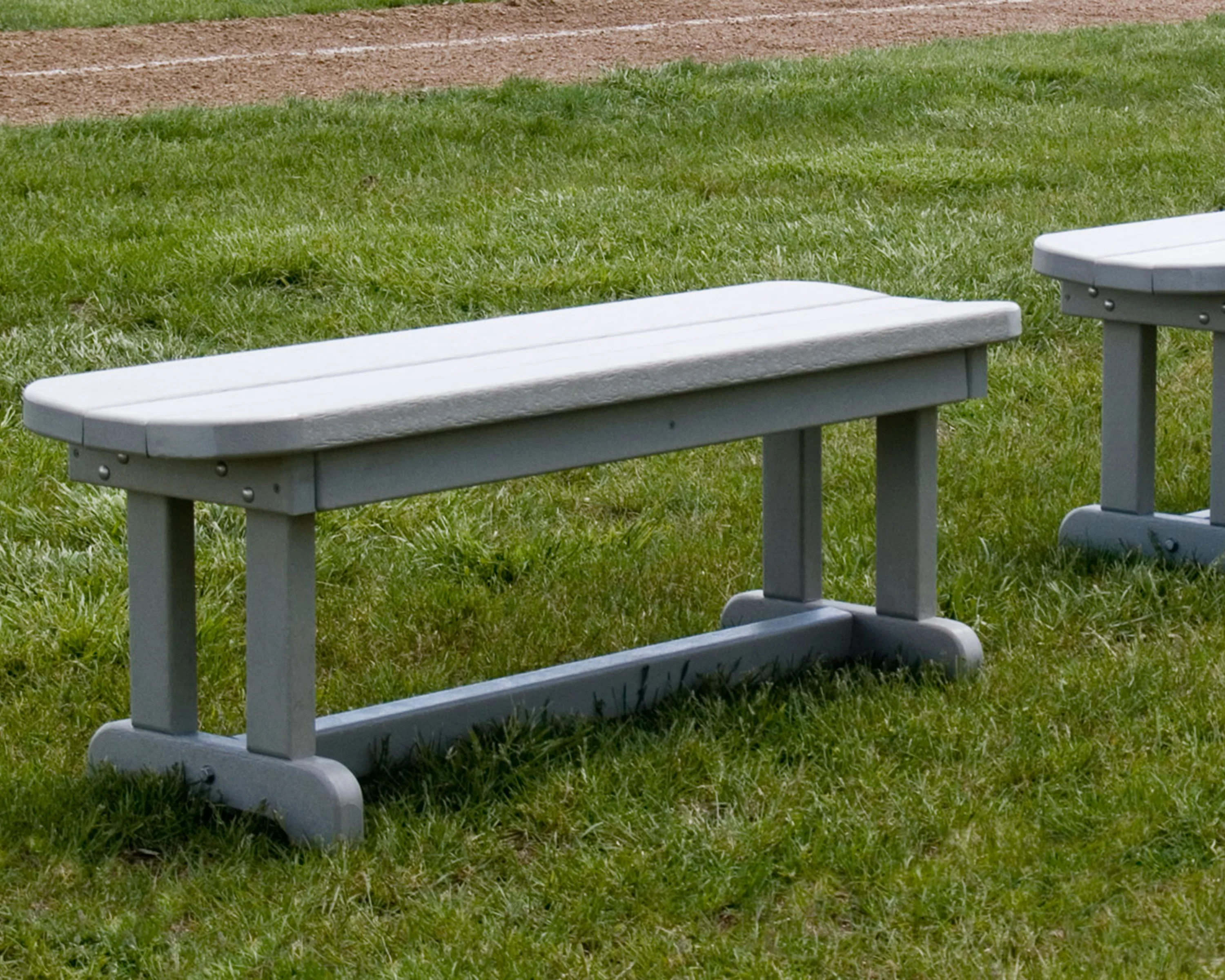 Park 48" Backless Bench - Image 2