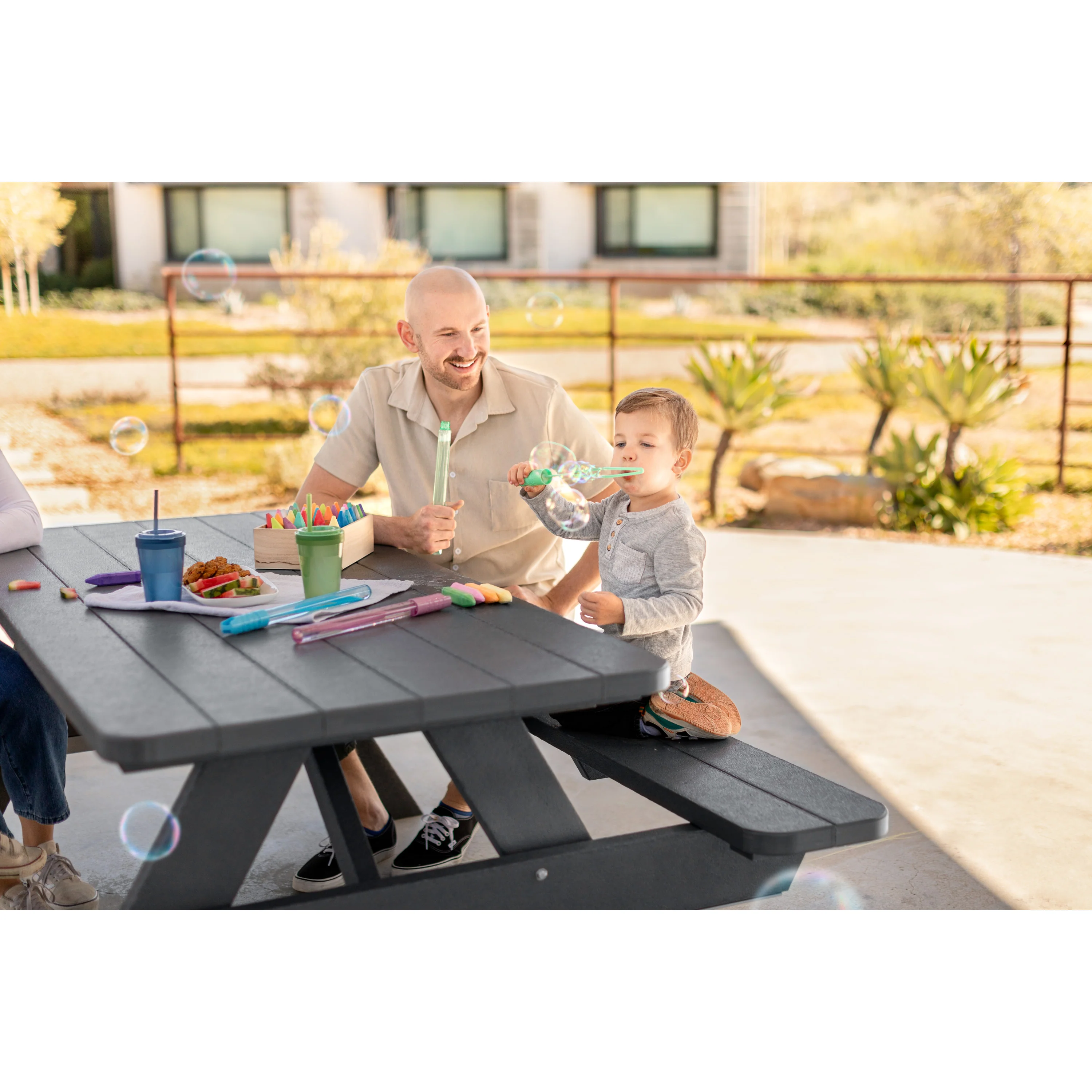 Park 72" Picnic Table - Image 12