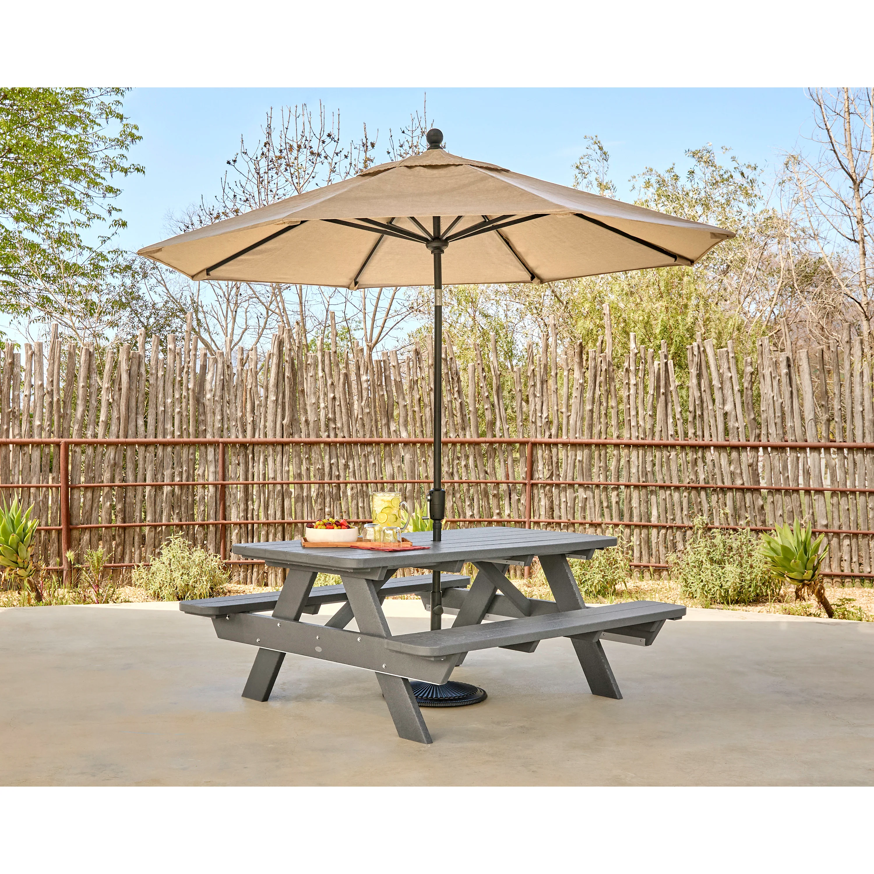 Park 72" Picnic Table - Image 9