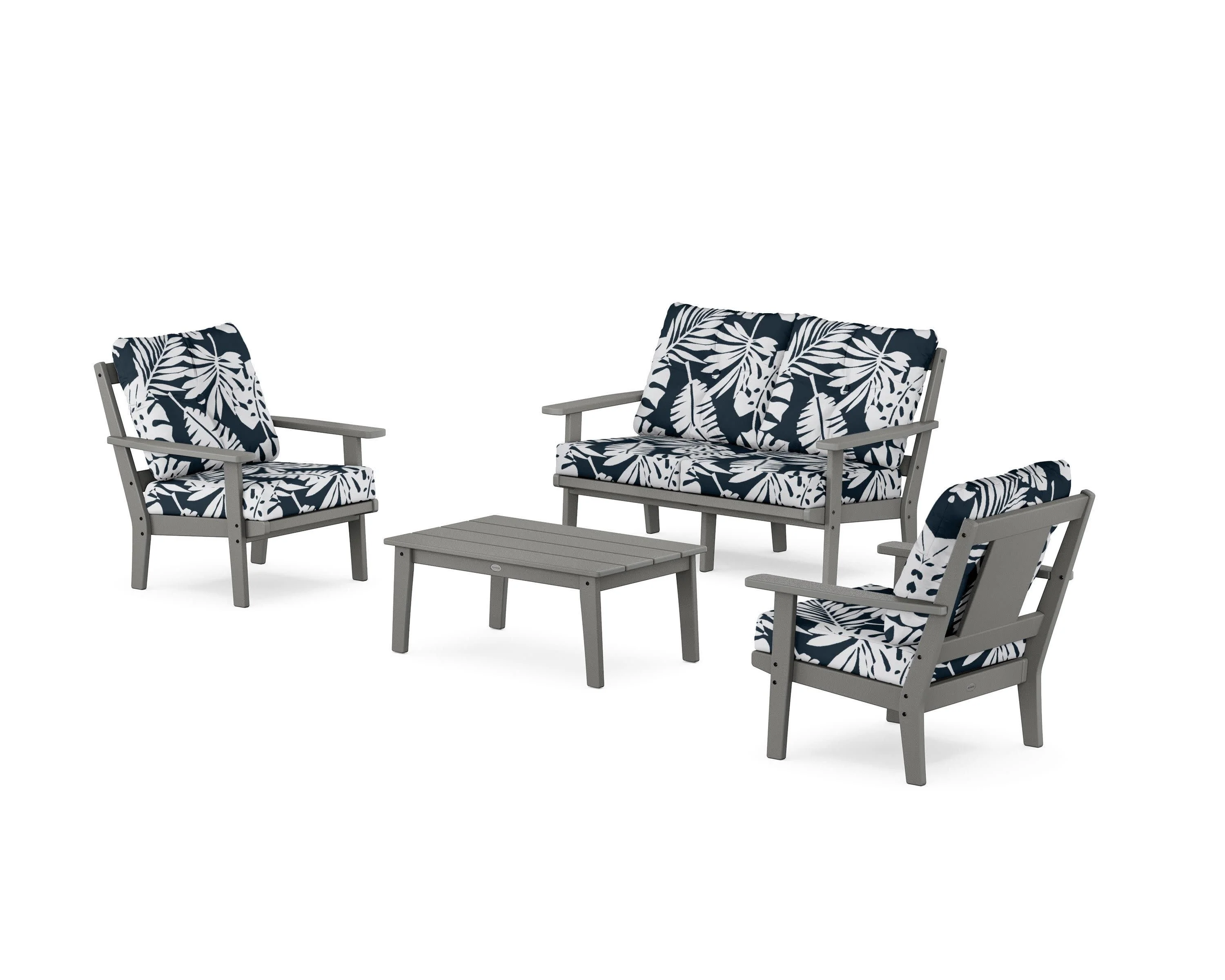 Prairie 4-Piece Deep Seating Set with Loveseat - Image 108