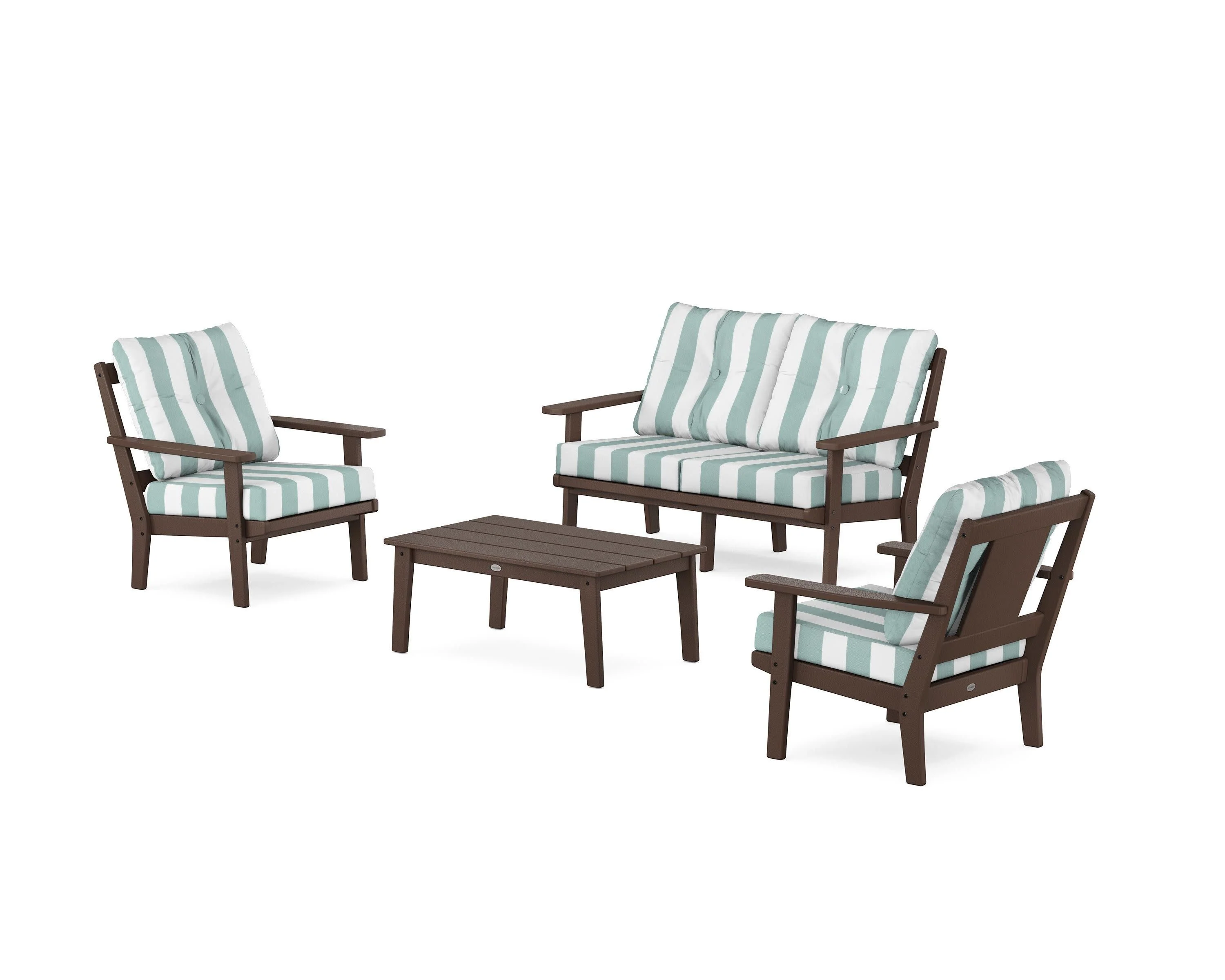 Prairie 4-Piece Deep Seating Set with Loveseat - Image 55