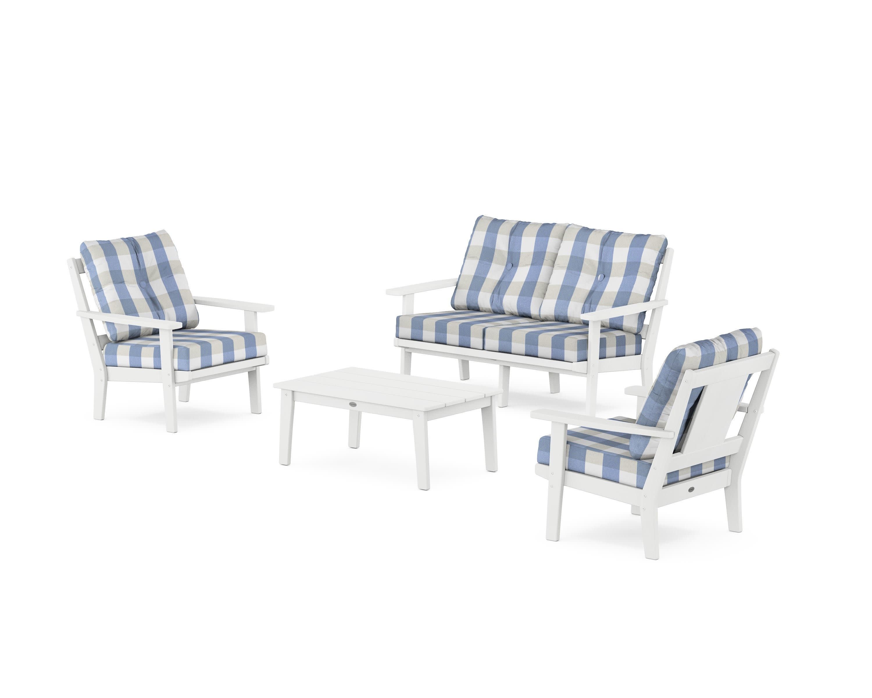 Prairie 4-Piece Deep Seating Set with Loveseat - Image 59