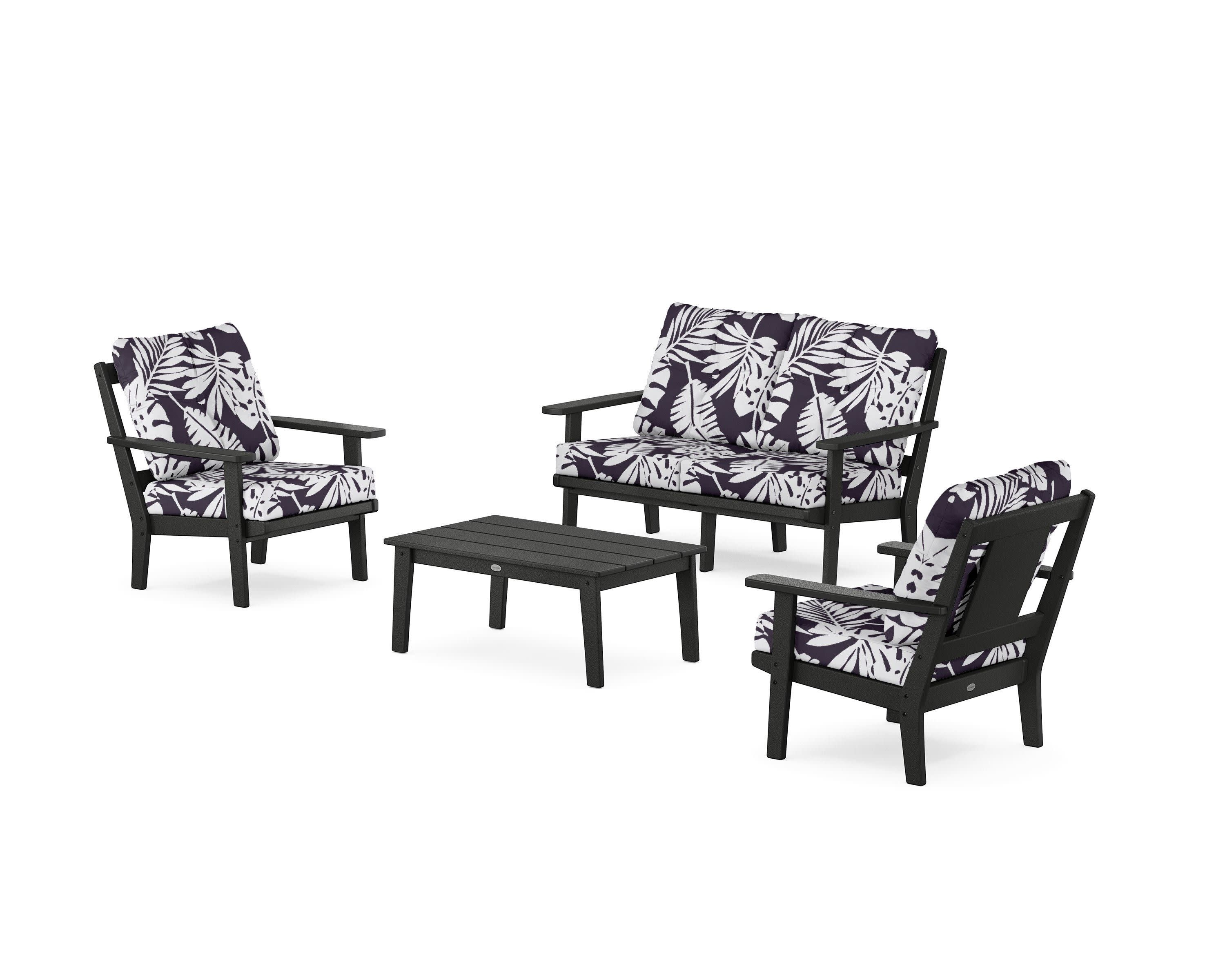 Prairie 4-Piece Deep Seating Set with Loveseat - Image 88