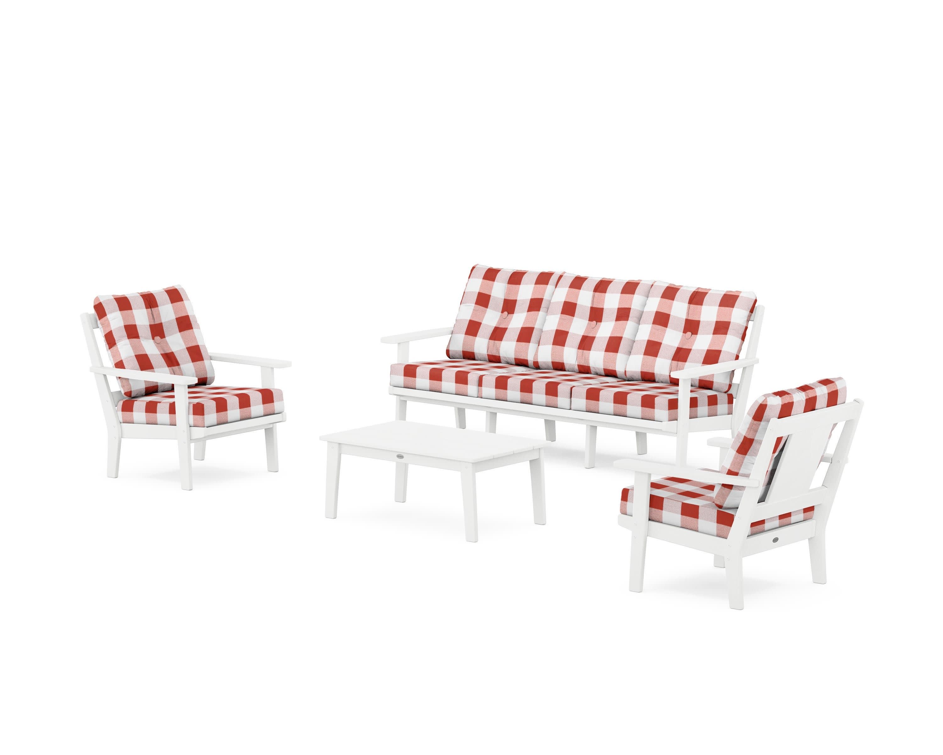 Prairie 4-Piece Deep Seating Set with Sofa - Image 115