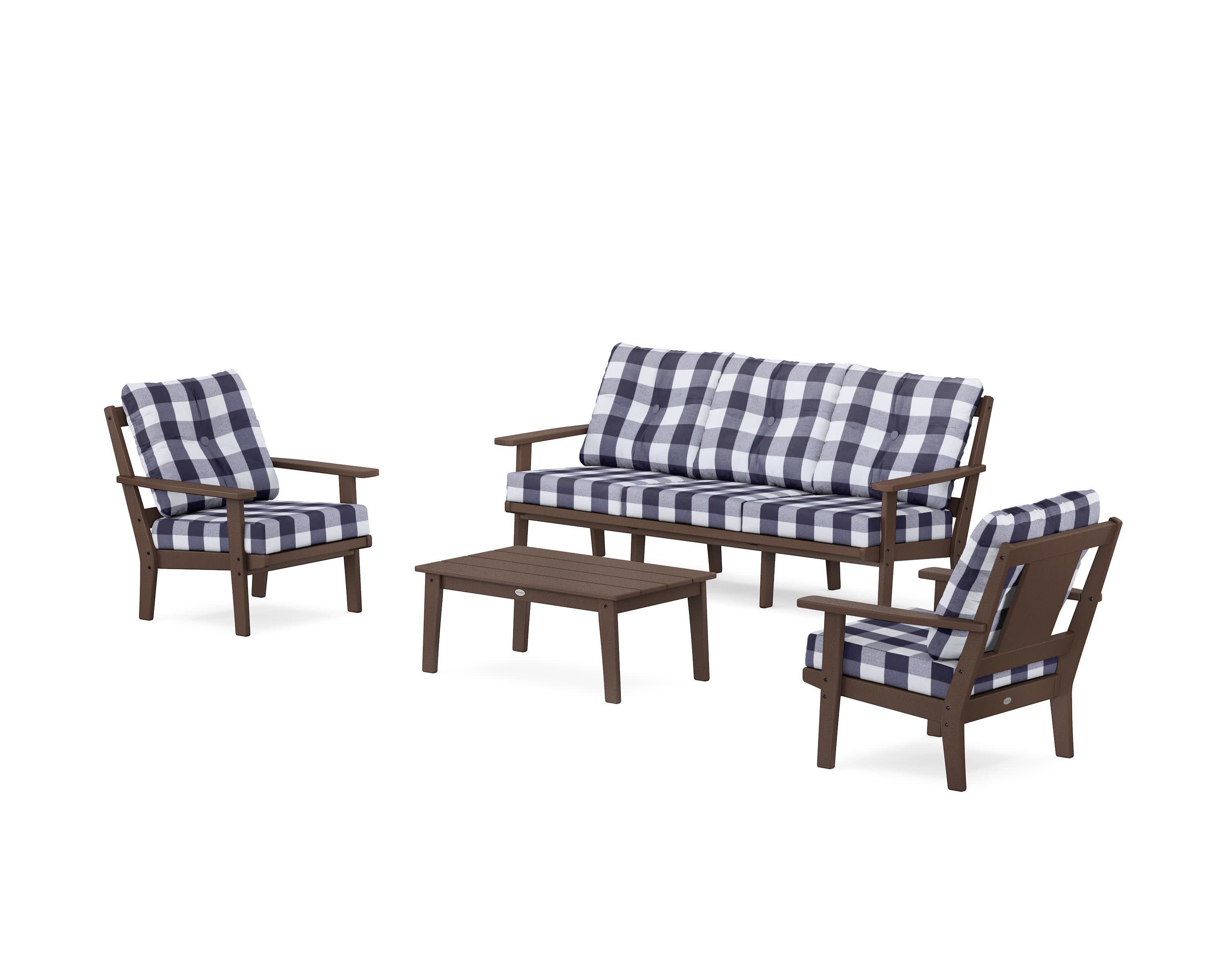 Prairie 4-Piece Deep Seating Set with Sofa - Image 119