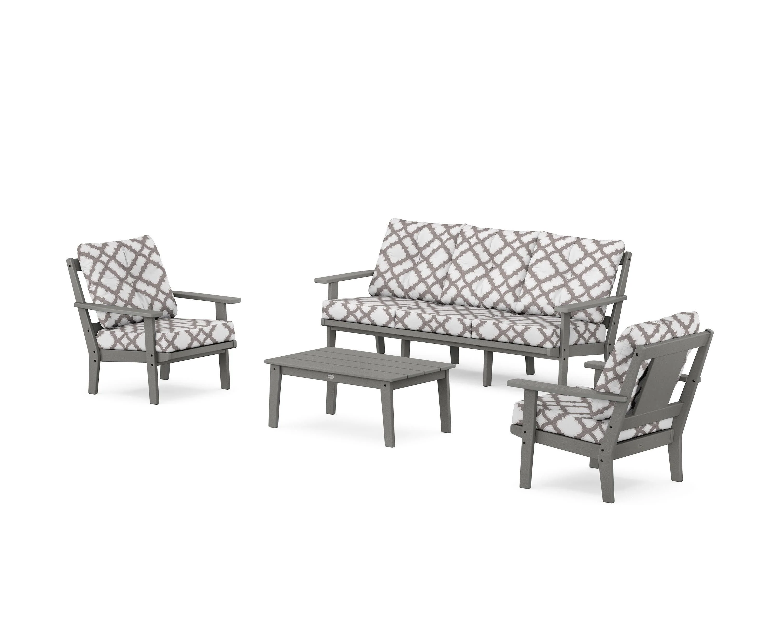 Prairie 4-Piece Deep Seating Set with Sofa - Image 142