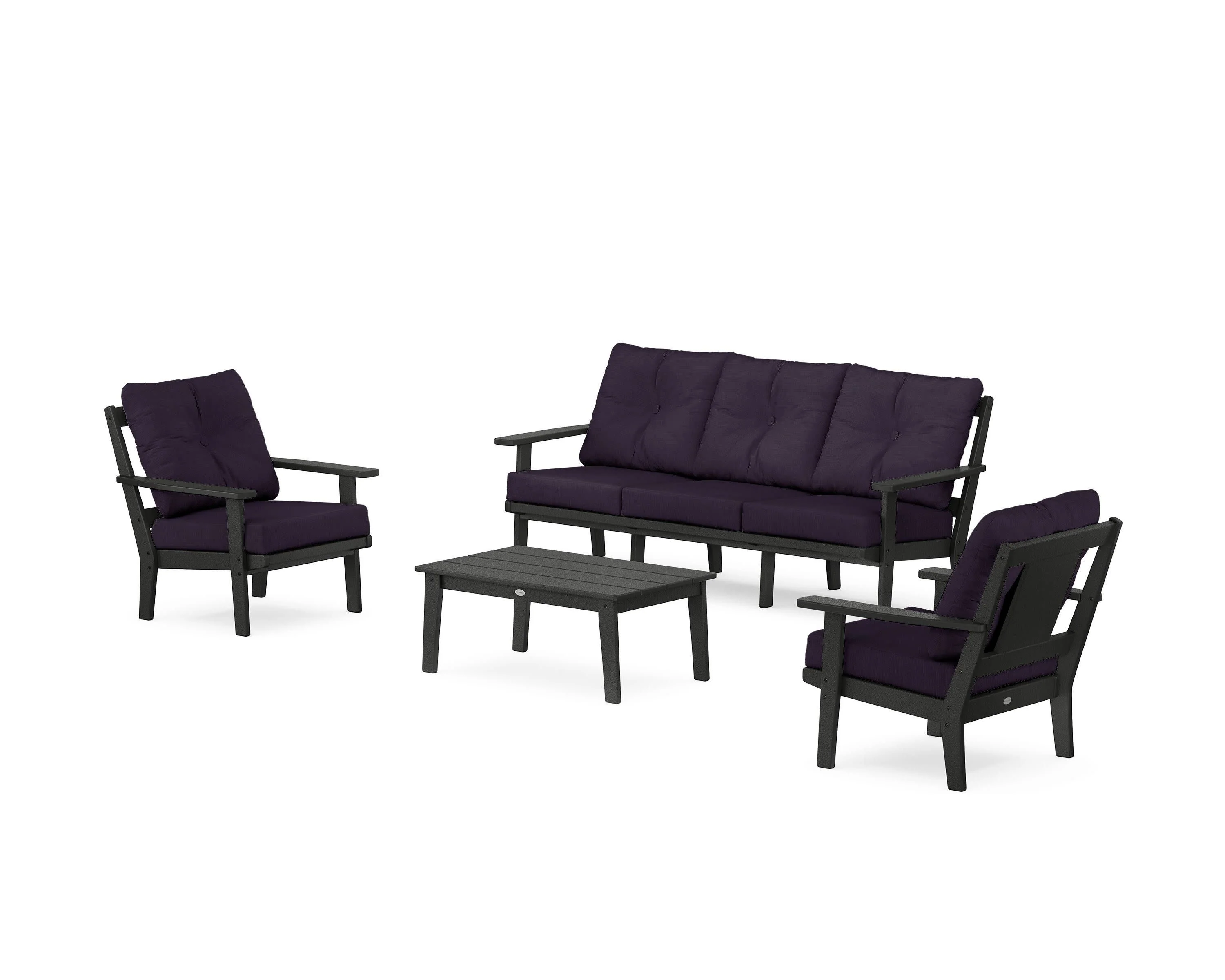 Prairie 4-Piece Deep Seating Set with Sofa - Image 197