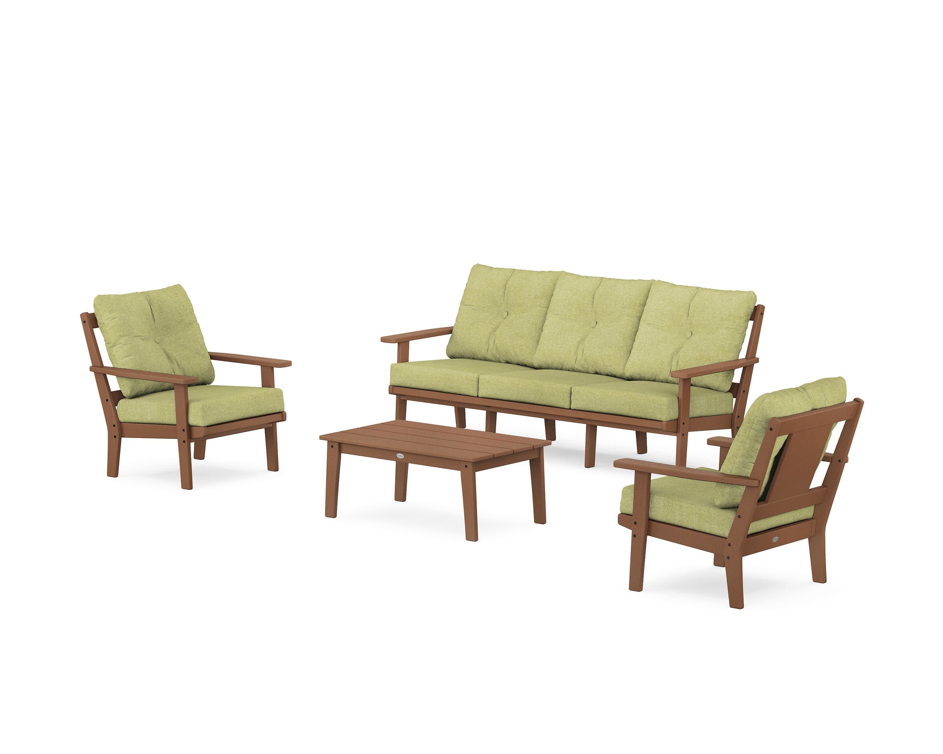Prairie 4-Piece Deep Seating Set with Sofa - Image 2