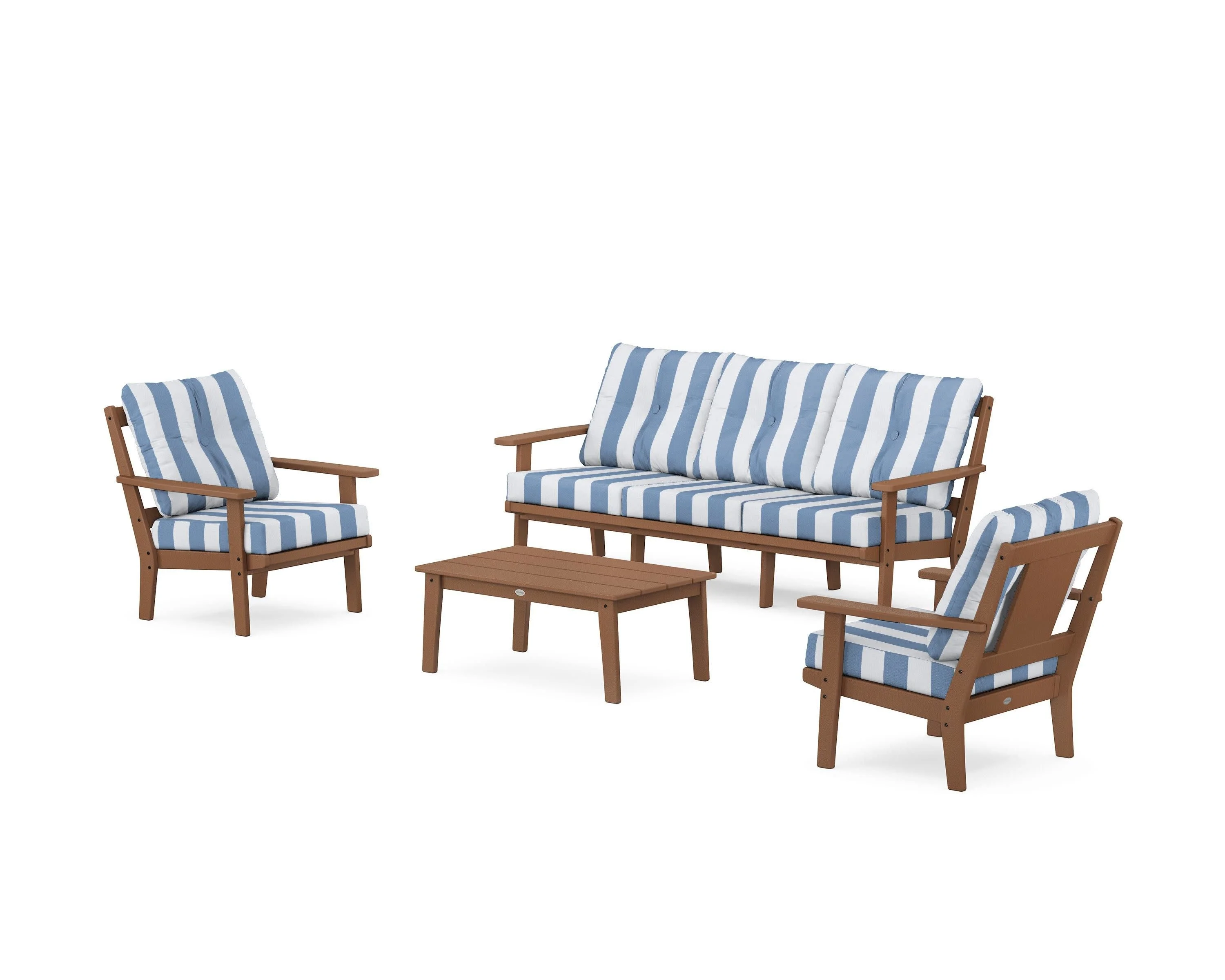 Prairie 4-Piece Deep Seating Set with Sofa - Image 211
