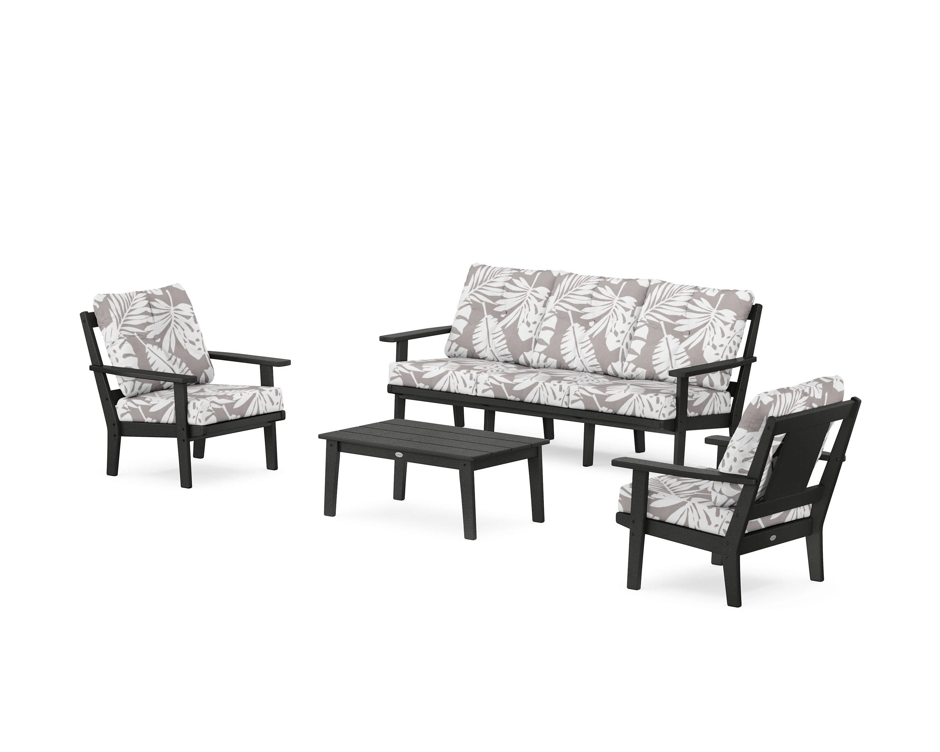 Prairie 4-Piece Deep Seating Set with Sofa - Image 32