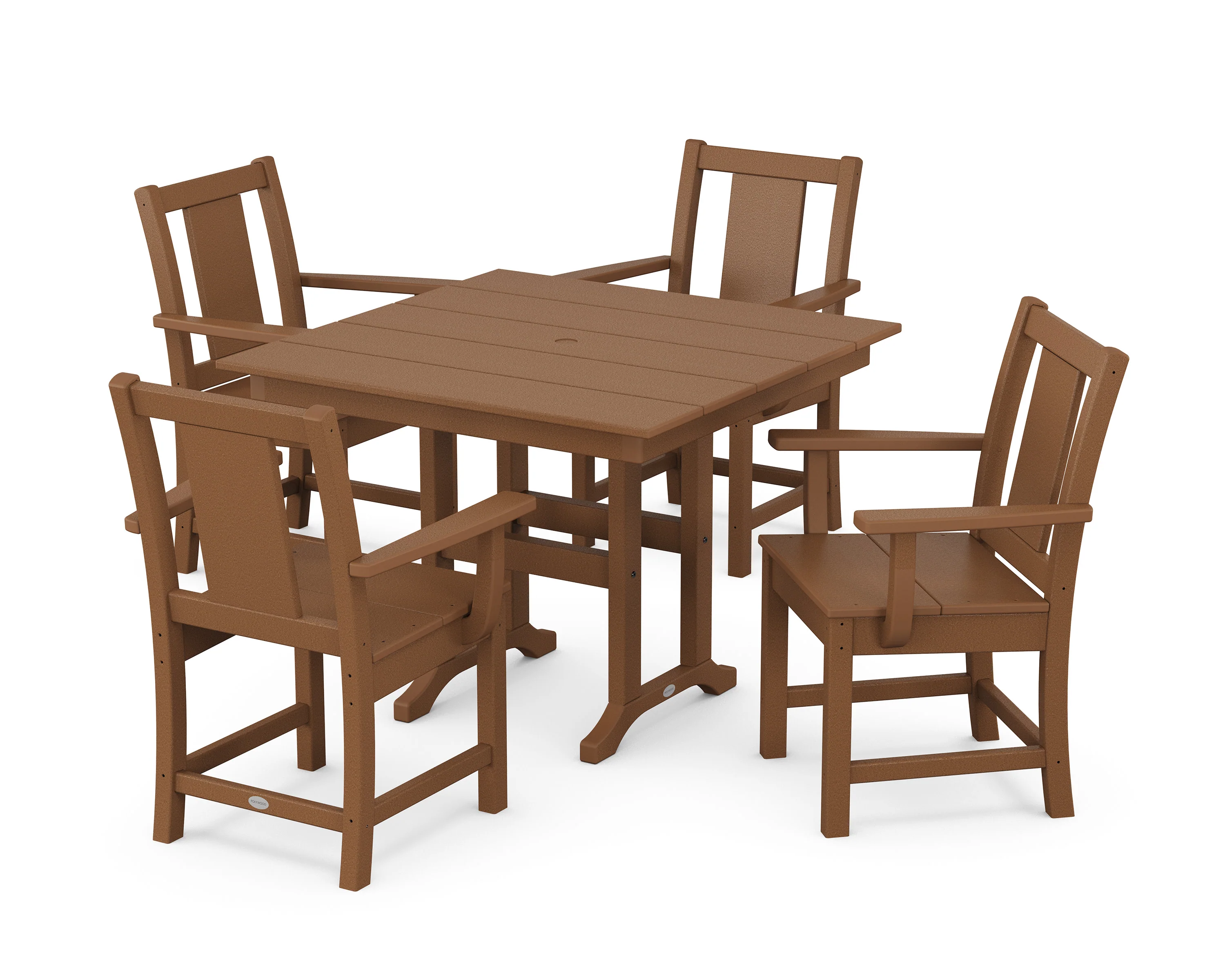 Prairie 5-Piece Farmhouse Dining Set - Image 5