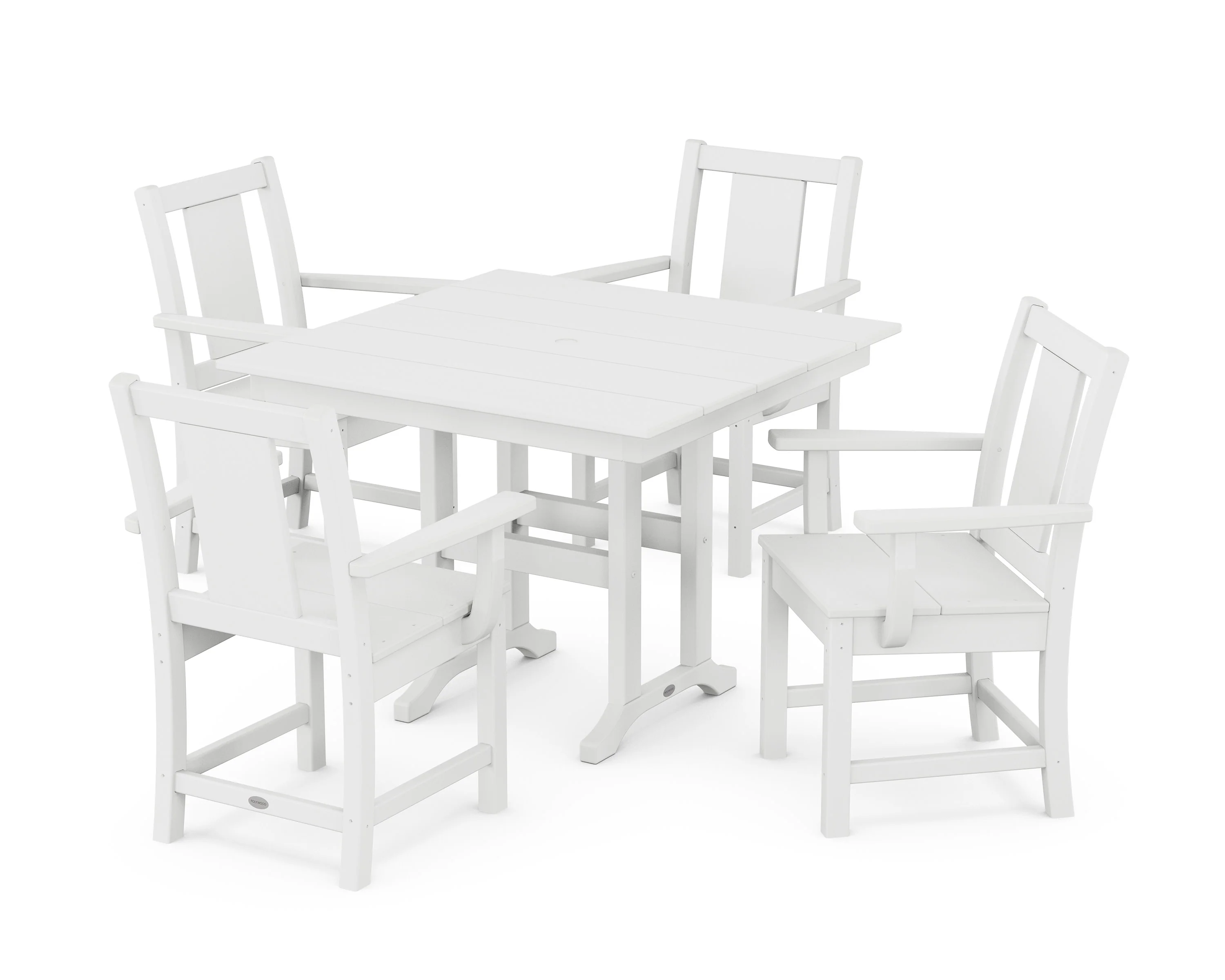 Prairie 5-Piece Farmhouse Dining Set - Image 8